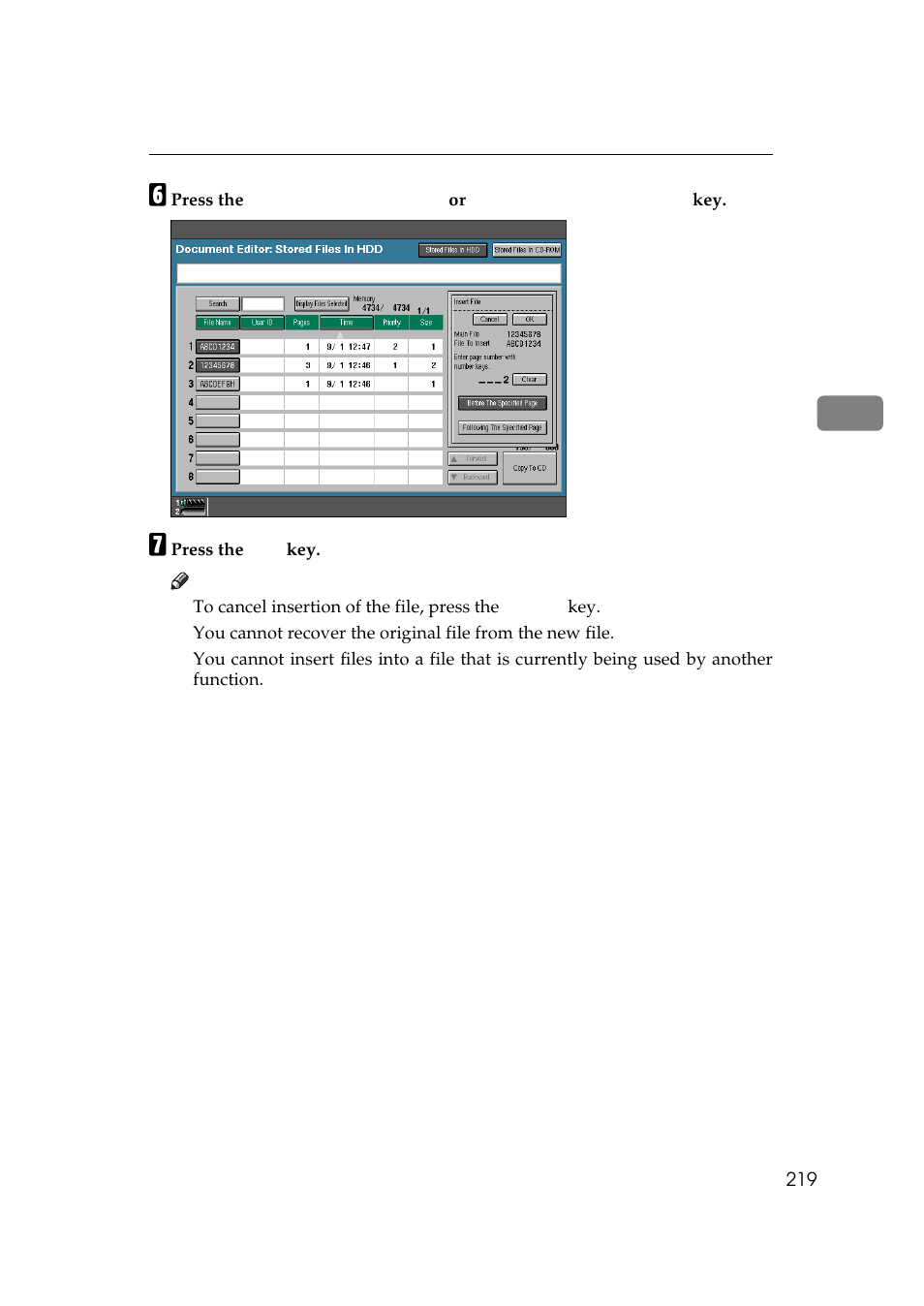 Lanier 5705 User Manual | Page 233 / 368