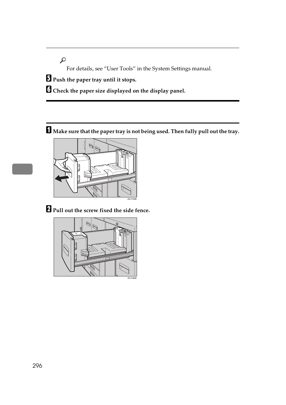 Tray 4 and tray 5) | Lanier 5705 User Manual | Page 310 / 368