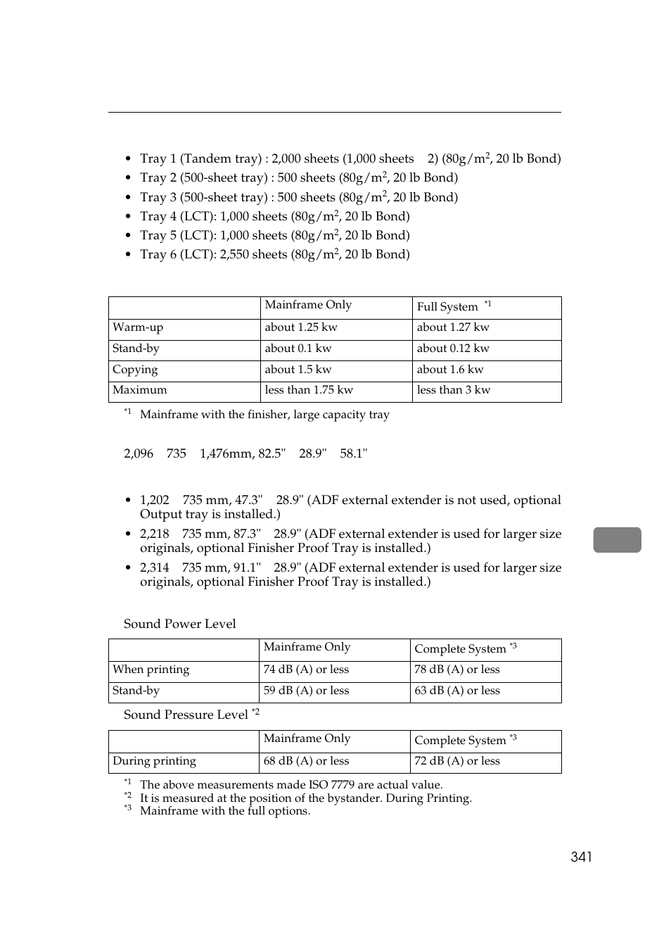 Lanier 5705 User Manual | Page 355 / 368