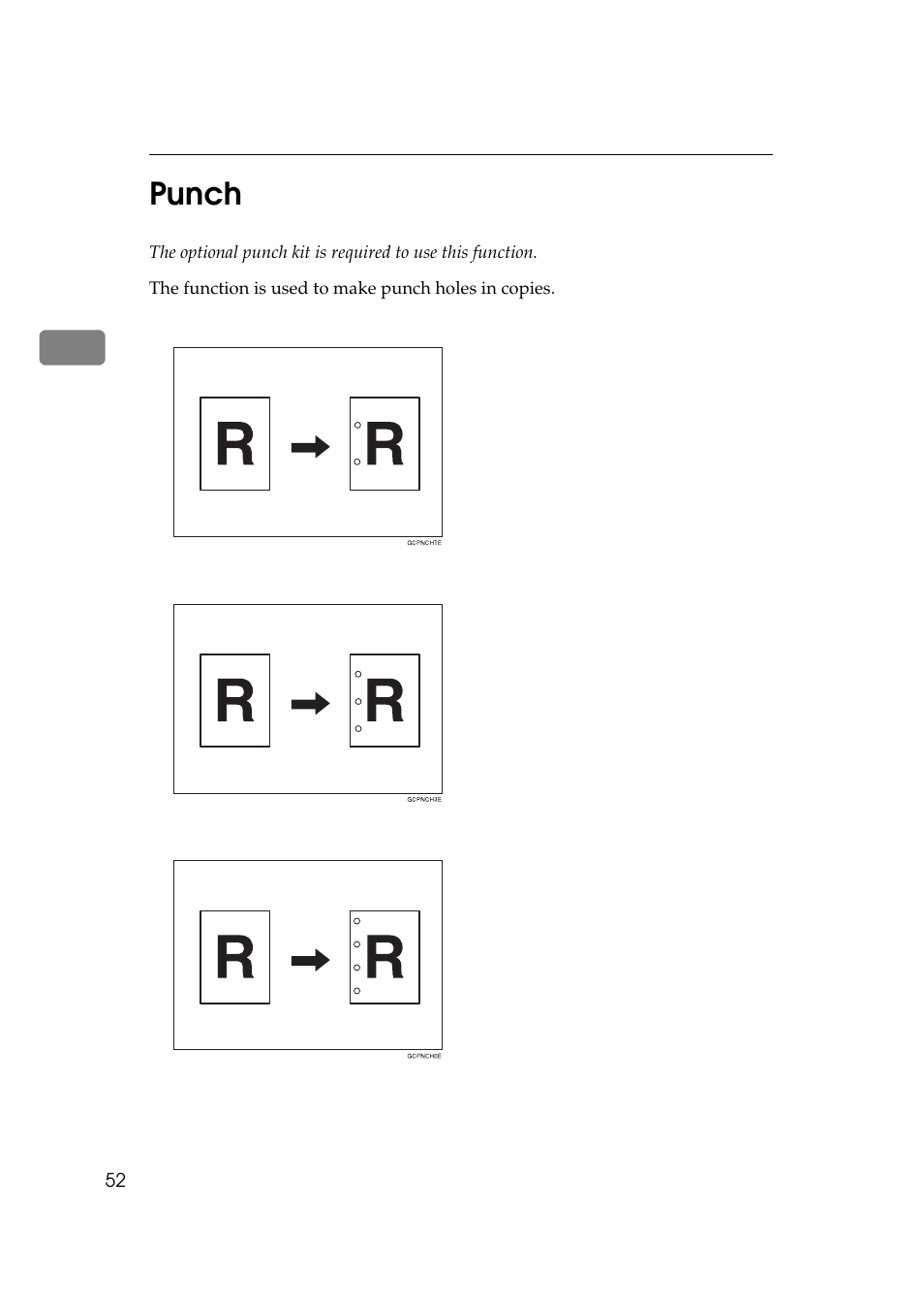 Punch, 2punch | Lanier 5705 User Manual | Page 66 / 368