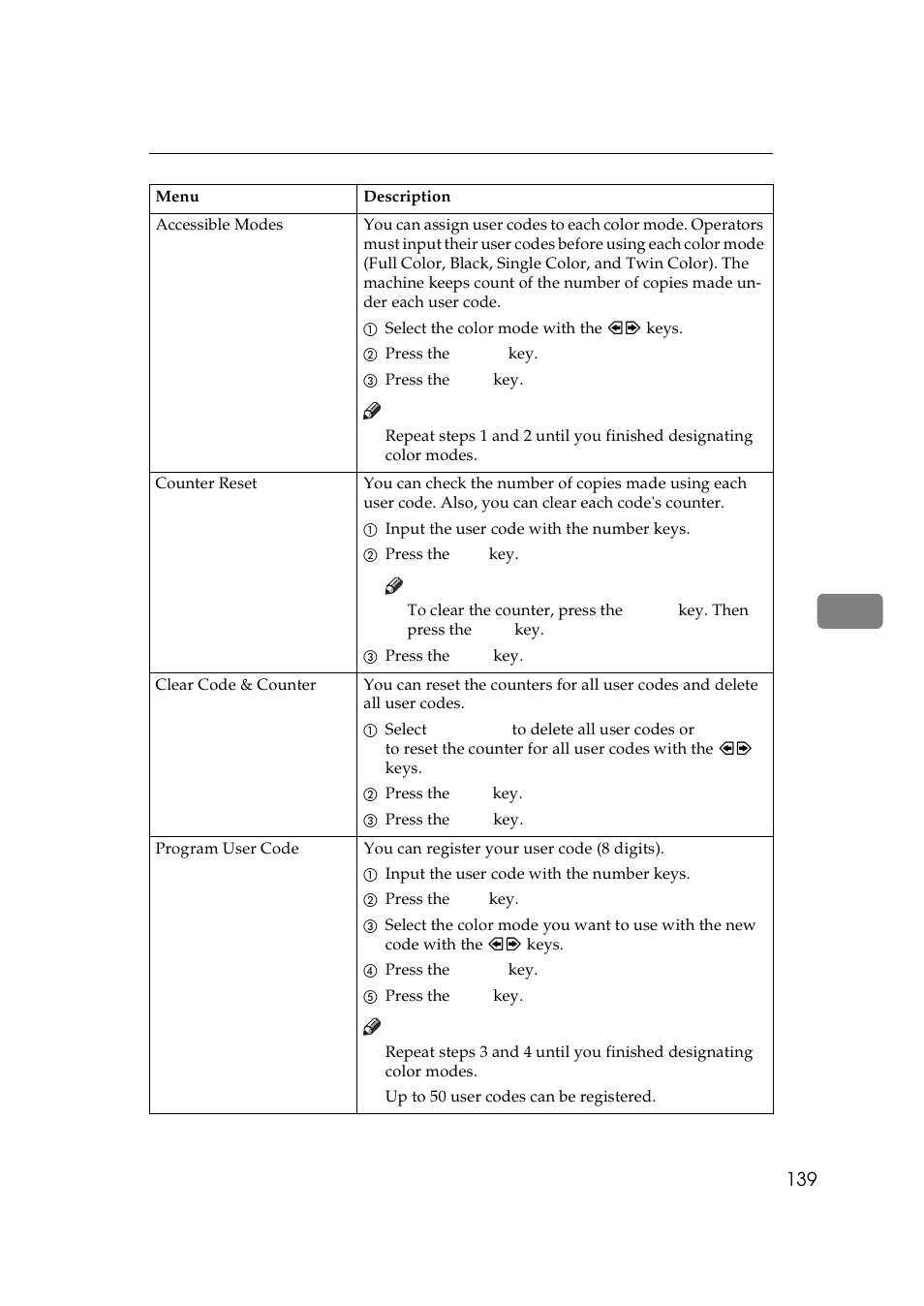 Lanier 5625 User Manual | Page 151 / 180