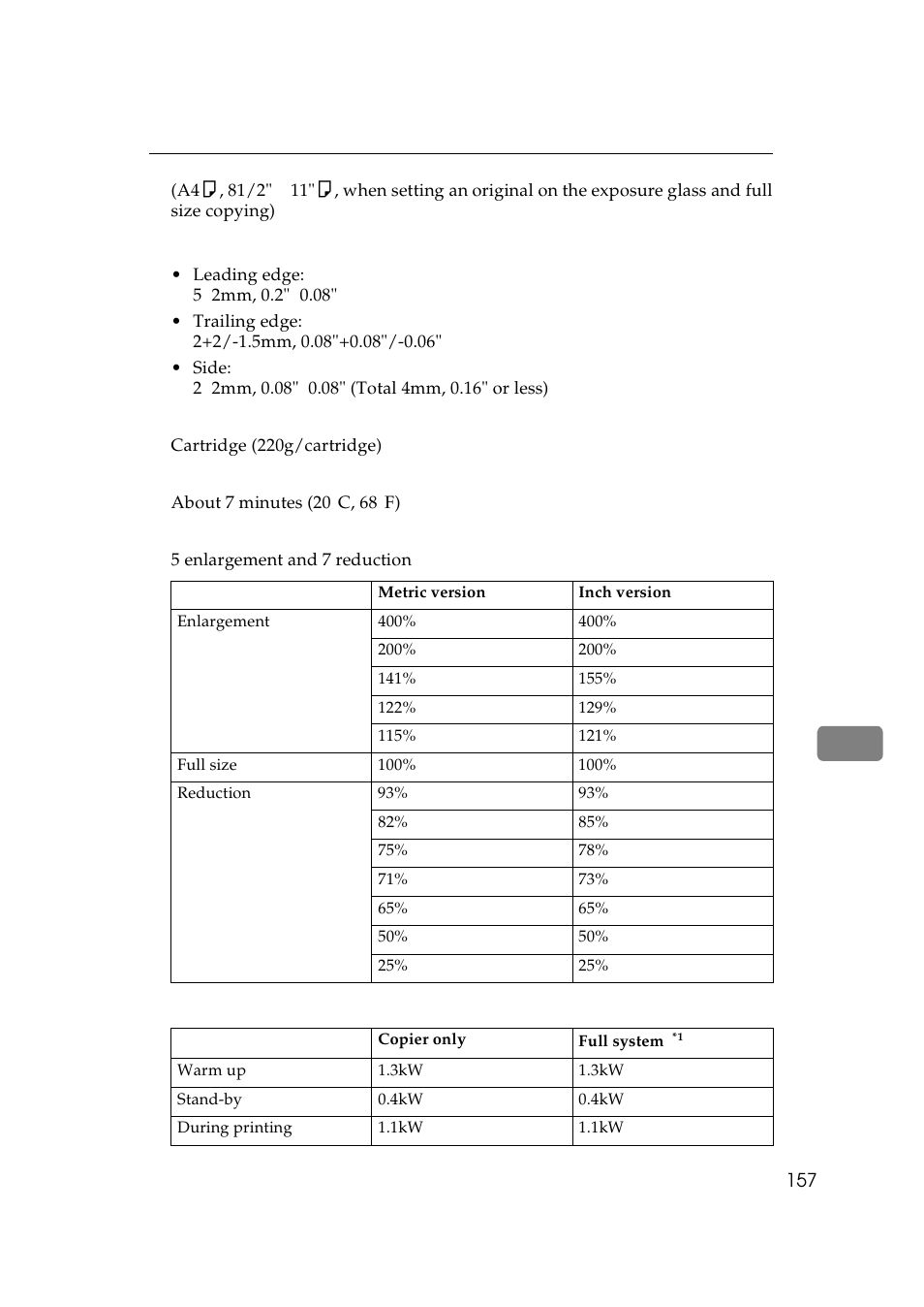Lanier 5625 User Manual | Page 169 / 180