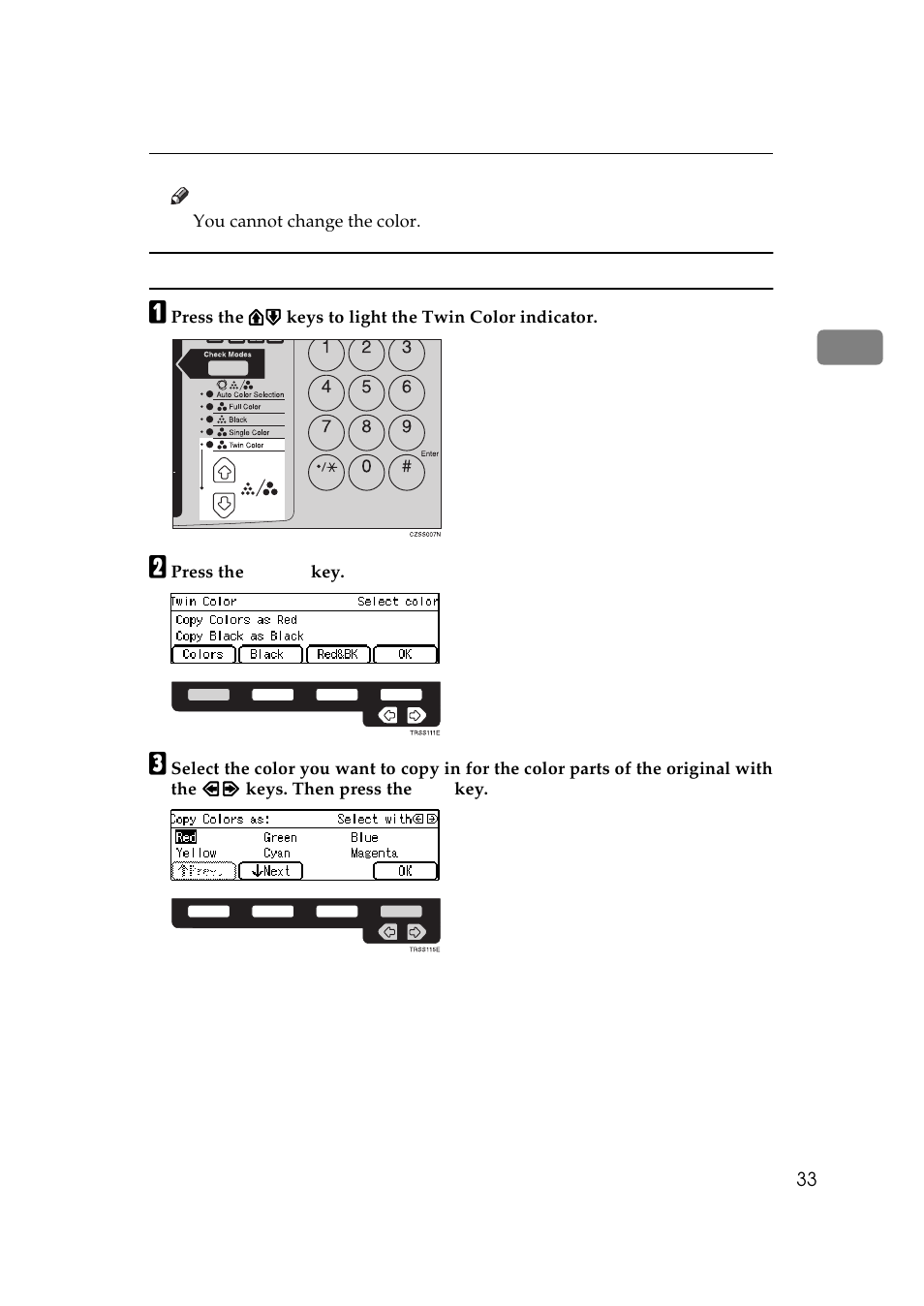 Lanier 5625 User Manual | Page 45 / 180