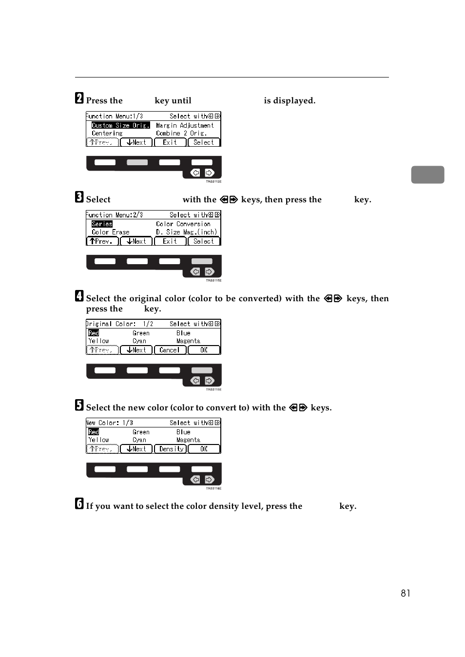 Lanier 5625 User Manual | Page 93 / 180