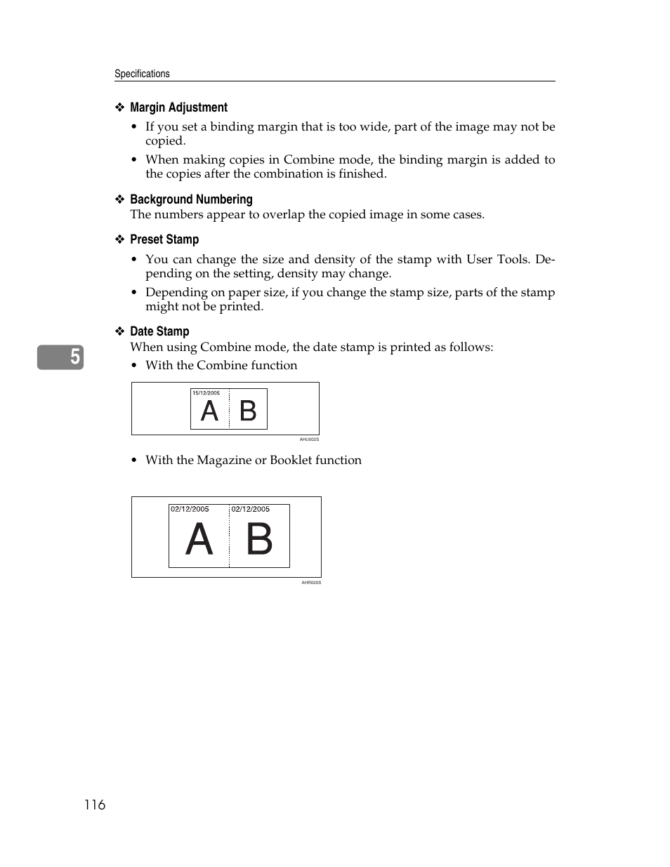 Lanier LD235 User Manual | Page 126 / 134