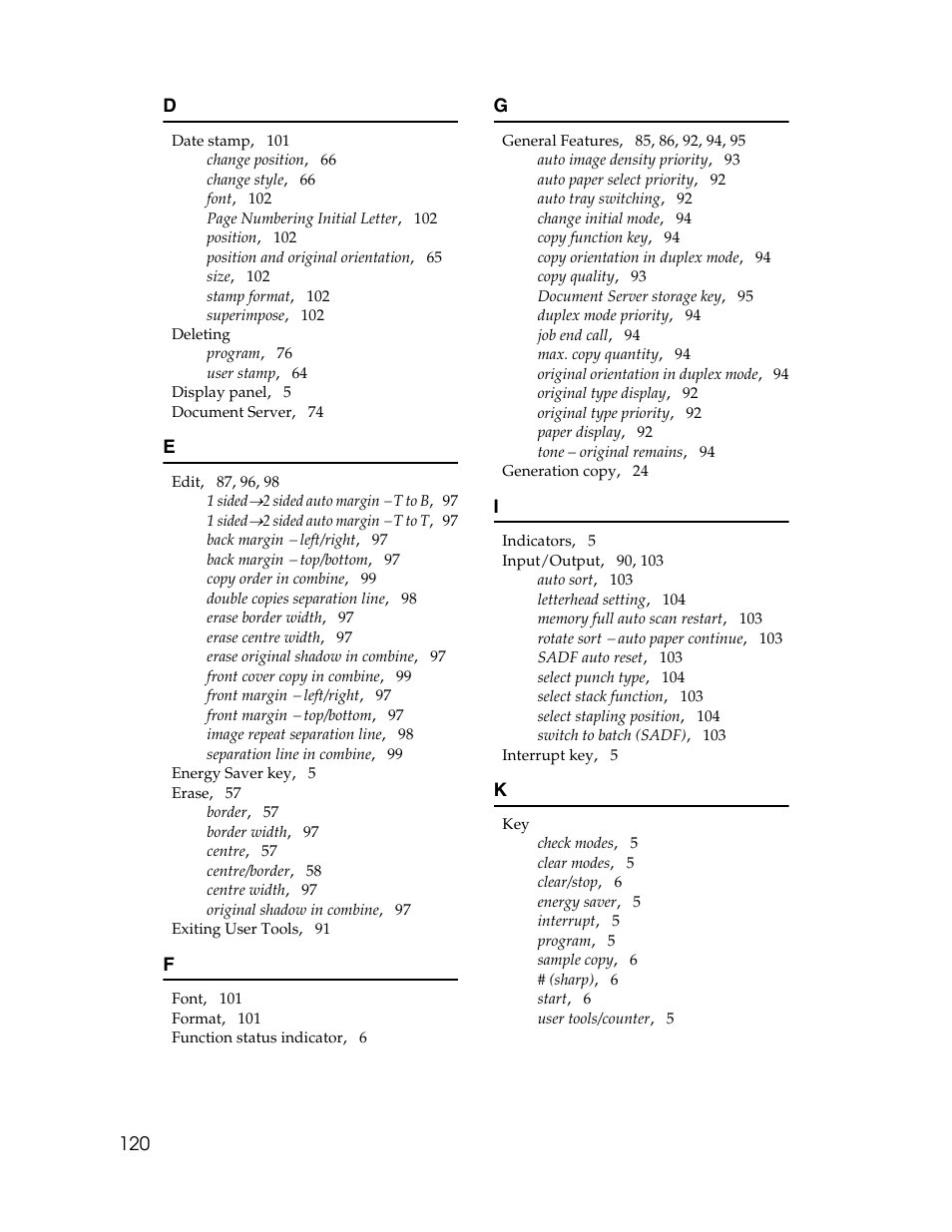 Lanier LD235 User Manual | Page 130 / 134