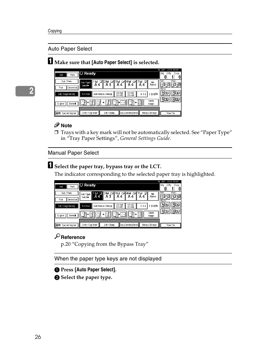 Lanier LD235 User Manual | Page 36 / 134