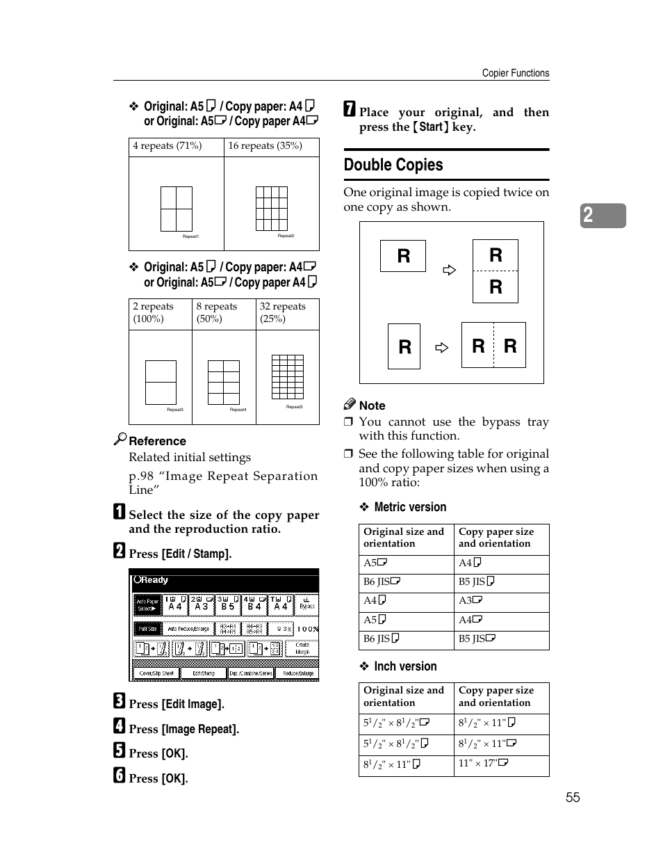 Double copies | Lanier LD235 User Manual | Page 65 / 134