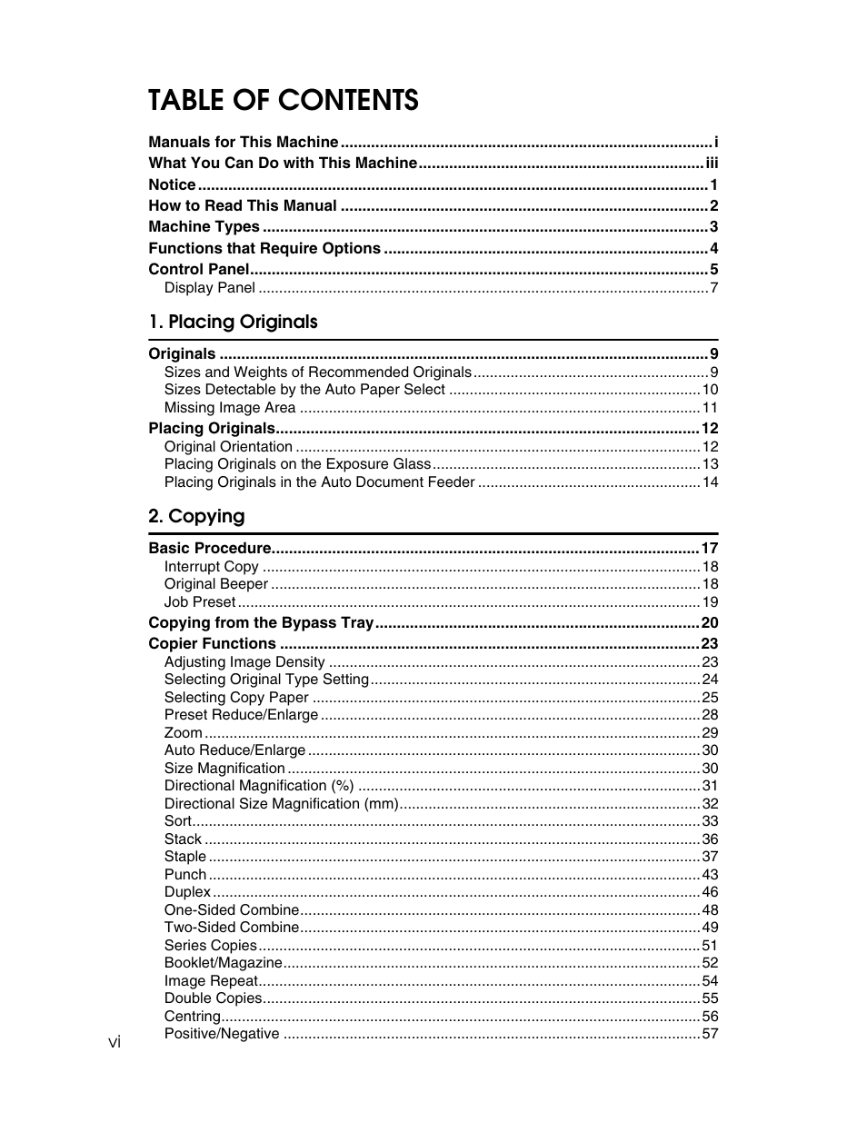 Lanier LD235 User Manual | Page 8 / 134