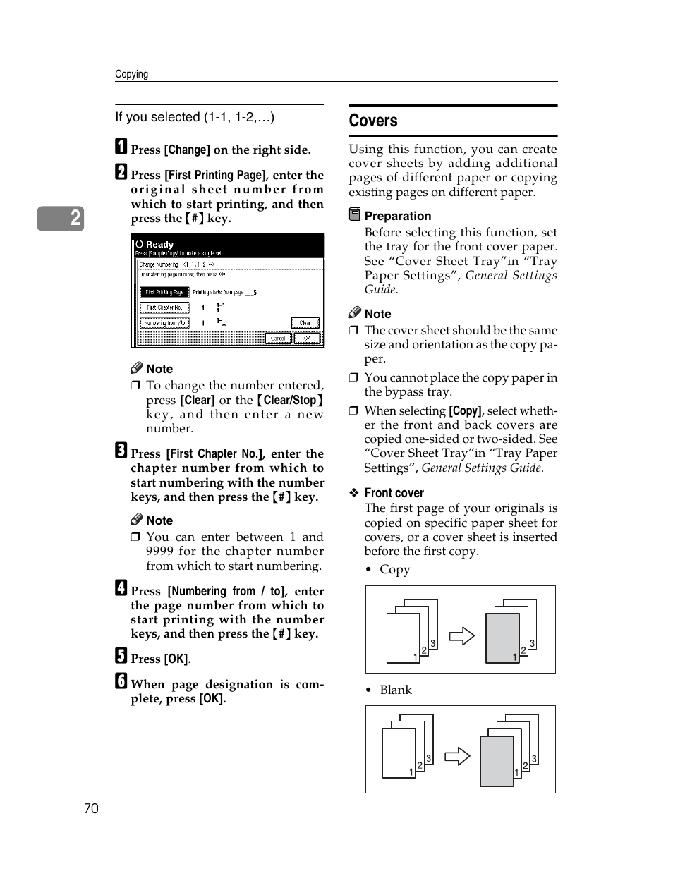 Covers | Lanier LD235 User Manual | Page 80 / 134