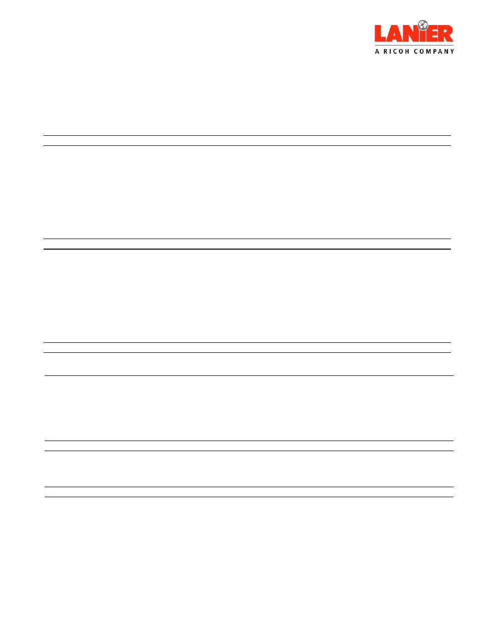 Lanier 480-0081 User Manual | 3 pages