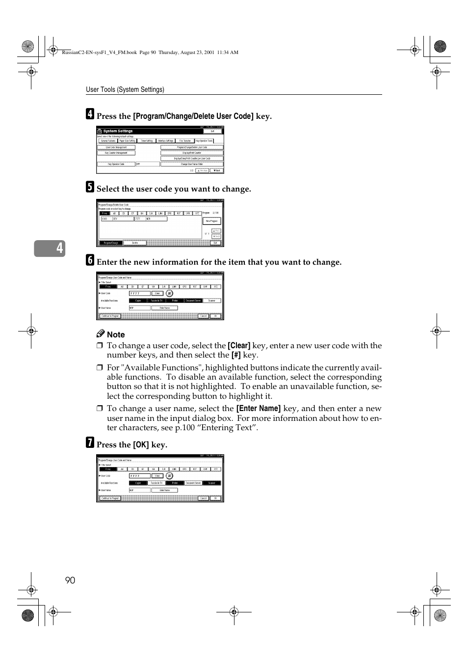 Lanier 5622 AG User Manual | Page 103 / 118