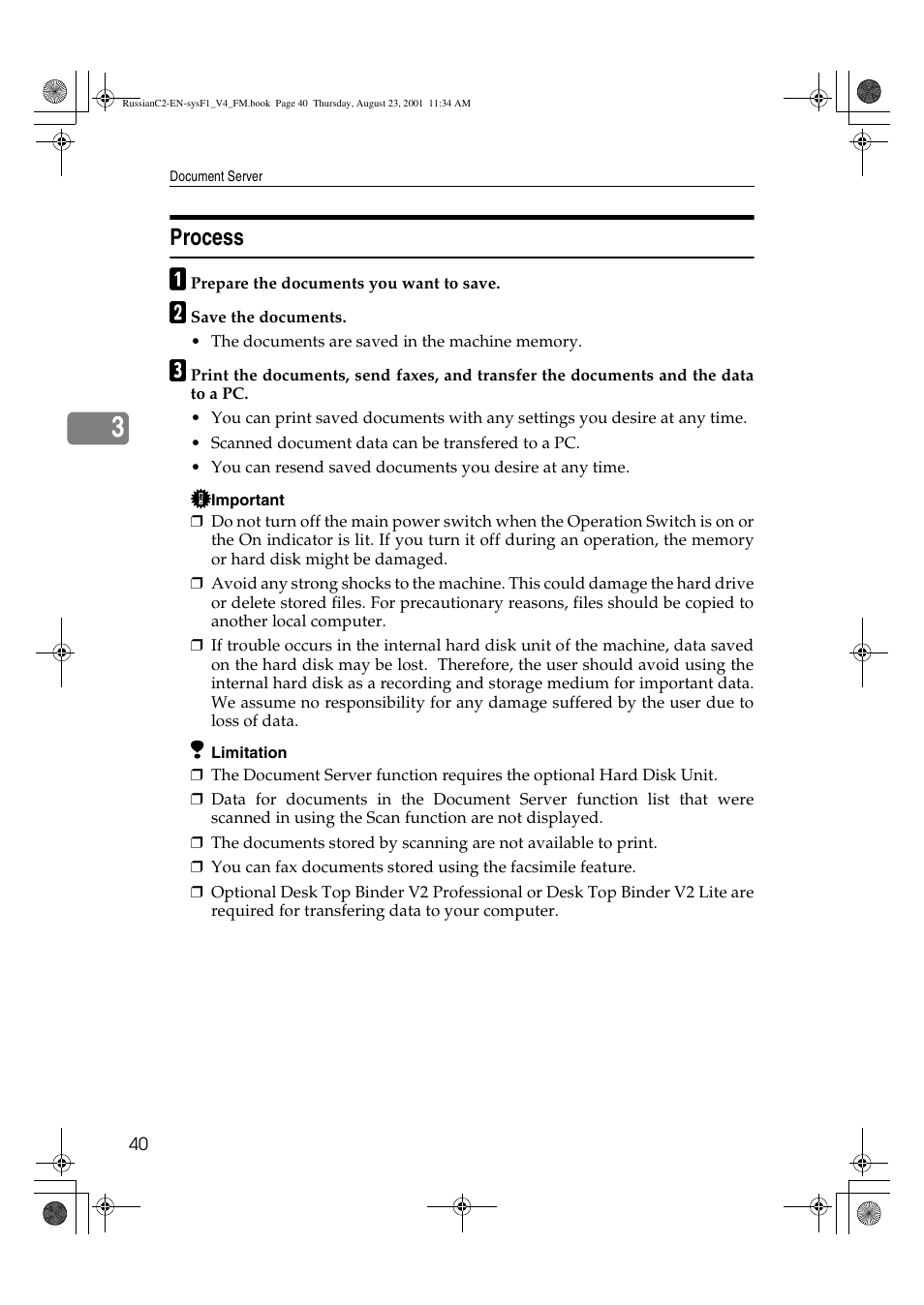 Process | Lanier 5622 AG User Manual | Page 53 / 118