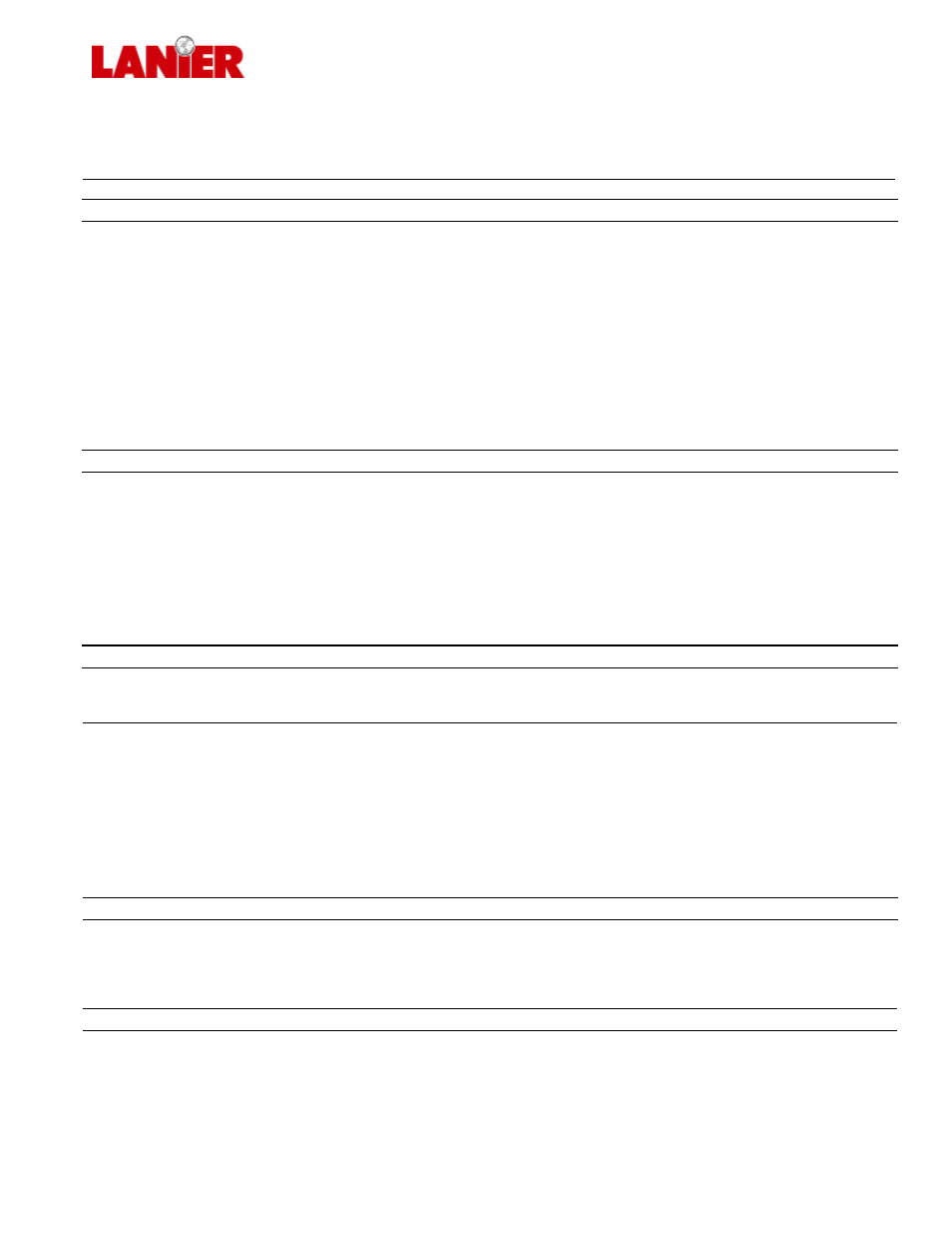 Lanier 5722 User Manual | 3 pages