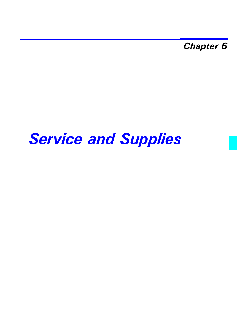 Service and supplies | Lanier 5518 User Manual | Page 57 / 97