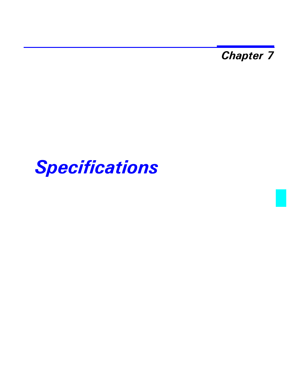 Specifications | Lanier 5518 User Manual | Page 73 / 97