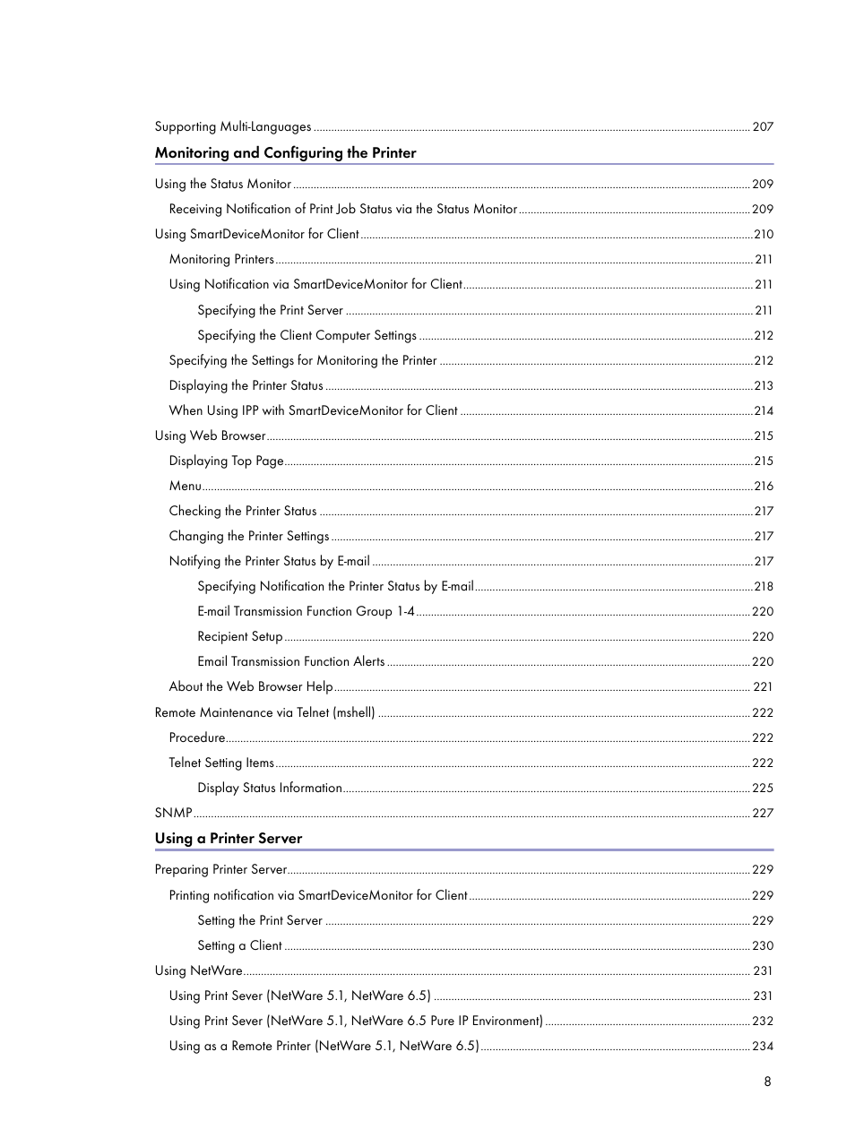 Lanier GX3050 User Manual | Page 11 / 265