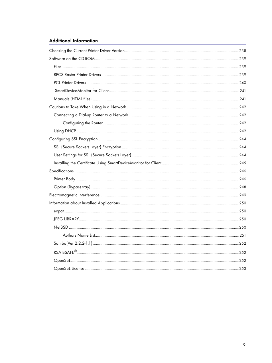 Lanier GX3050 User Manual | Page 12 / 265