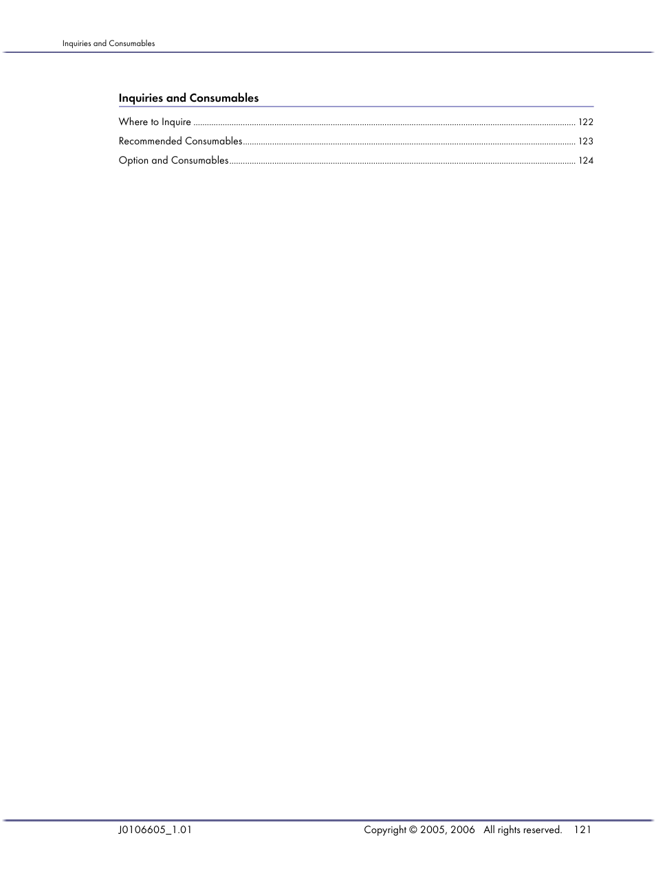 Inquiries and consumables | Lanier GX3050 User Manual | Page 124 / 265