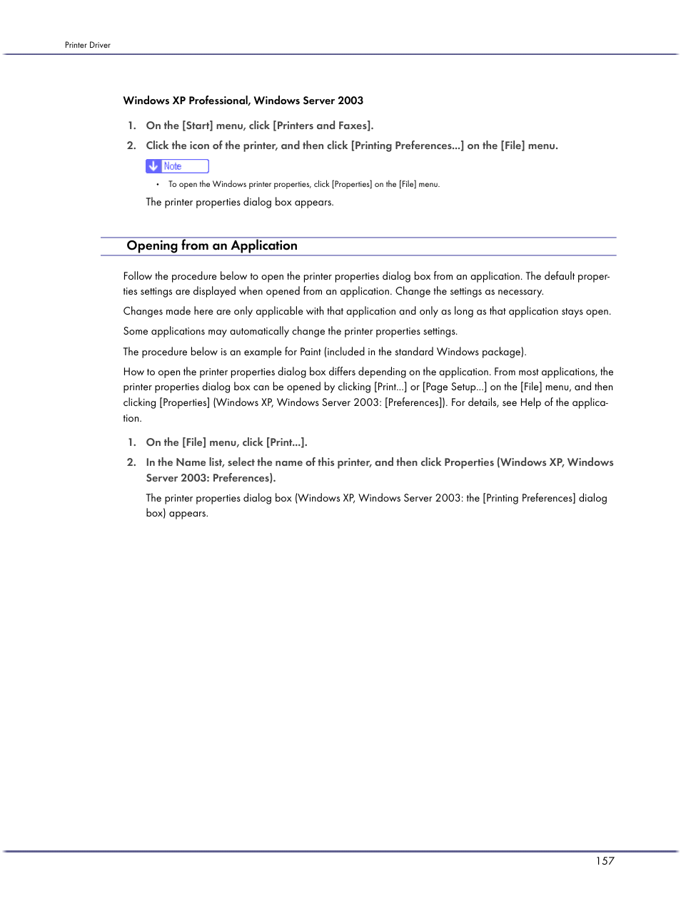 Opening from an application | Lanier GX3050 User Manual | Page 160 / 265