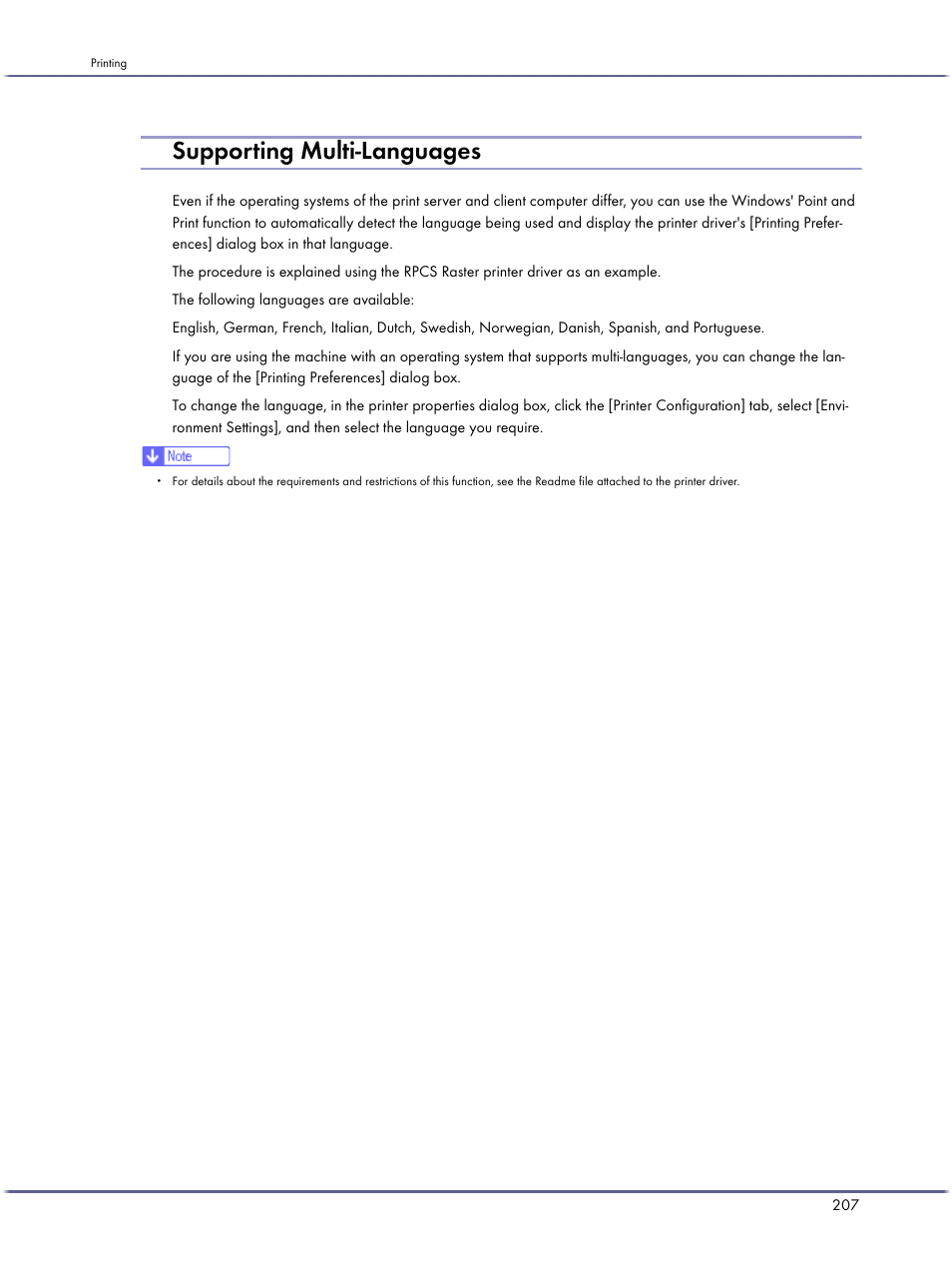 Supporting multi-languages | Lanier GX3050 User Manual | Page 210 / 265