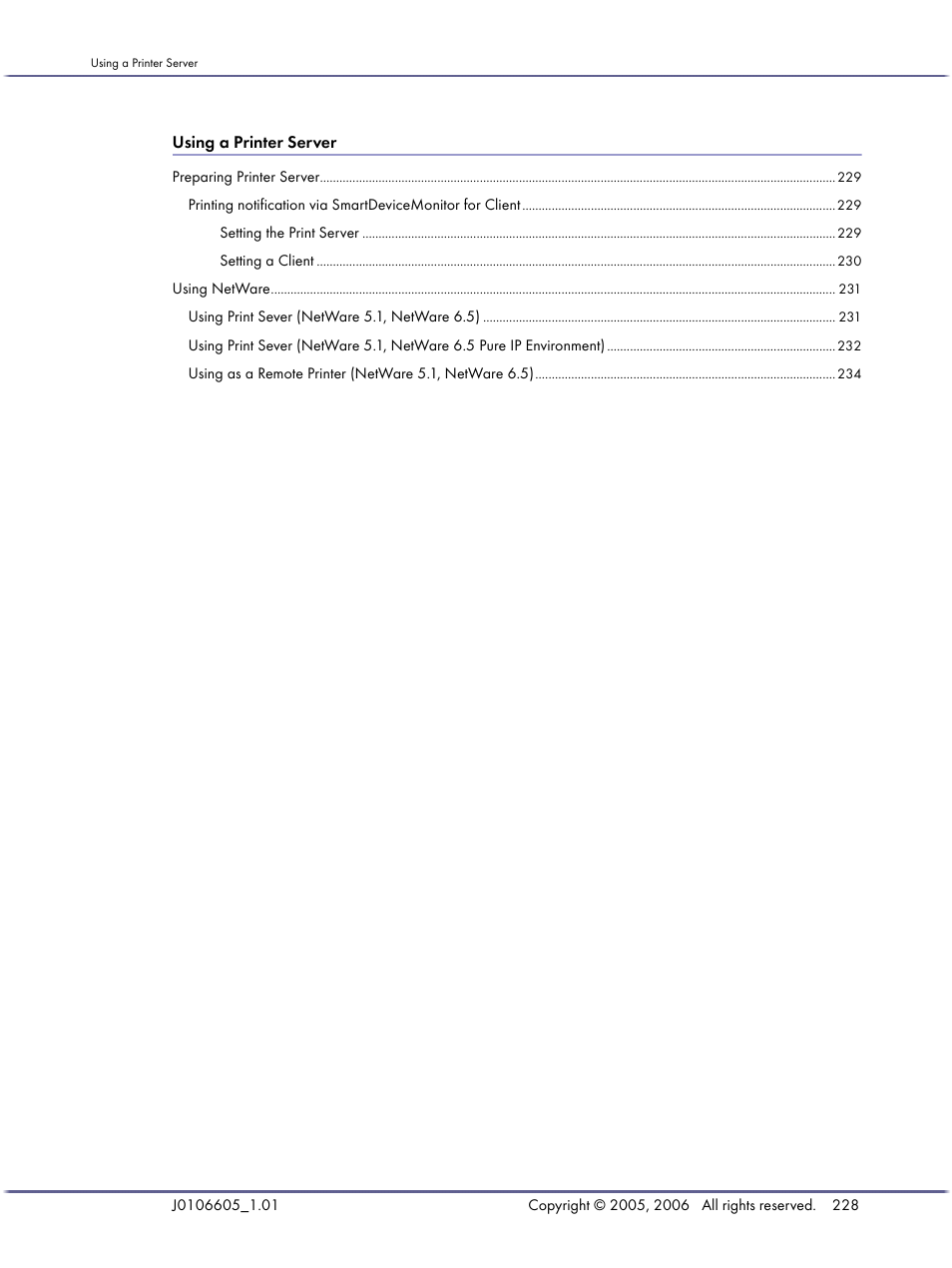 Using a printer server | Lanier GX3050 User Manual | Page 231 / 265