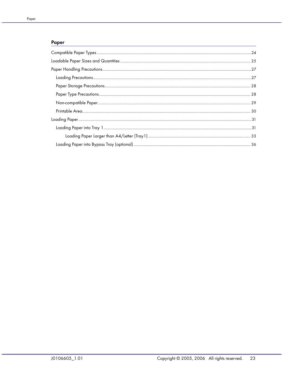 Paper | Lanier GX3050 User Manual | Page 26 / 265