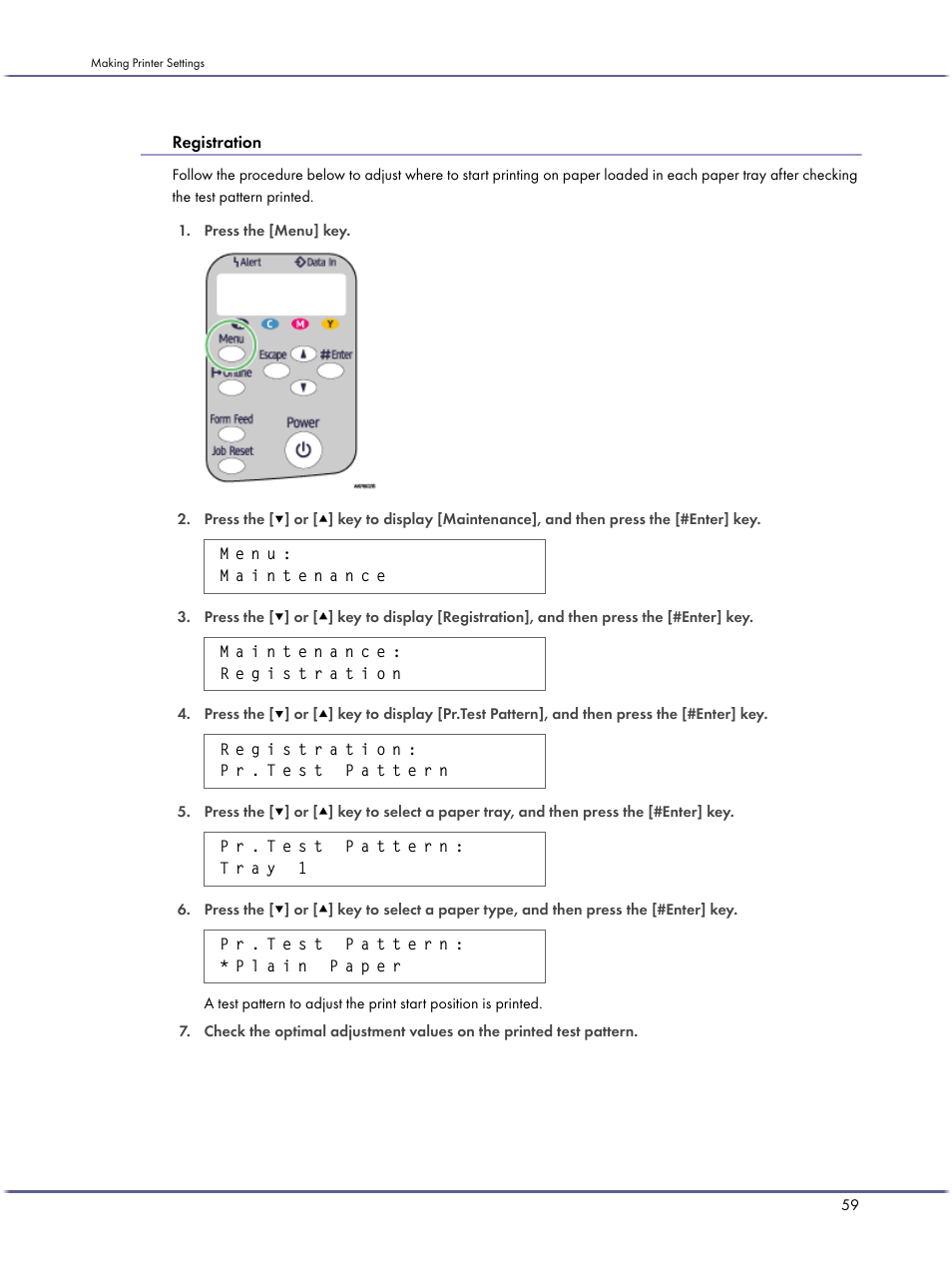 Registration | Lanier GX3050 User Manual | Page 62 / 265