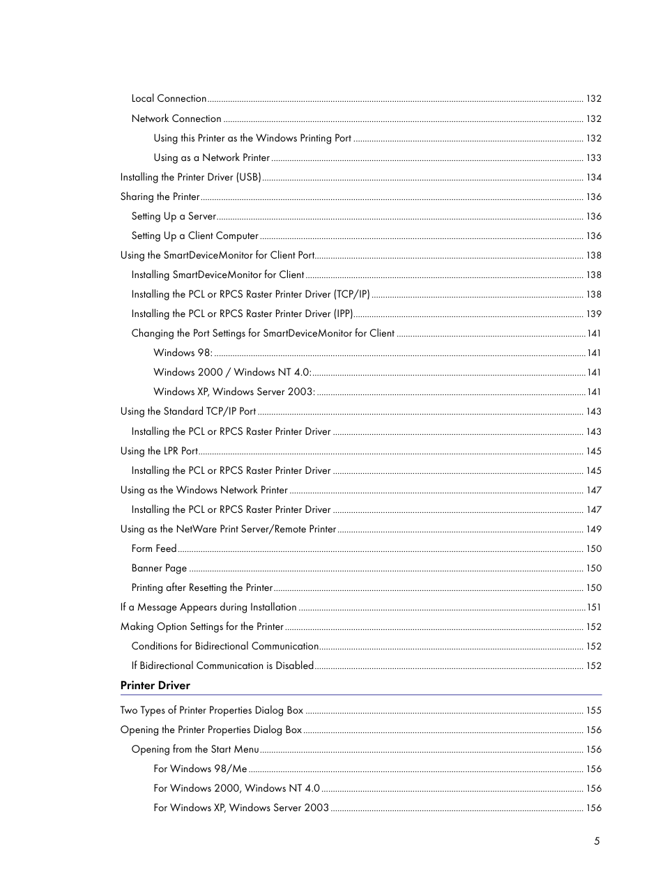 Lanier GX3050 User Manual | Page 8 / 265