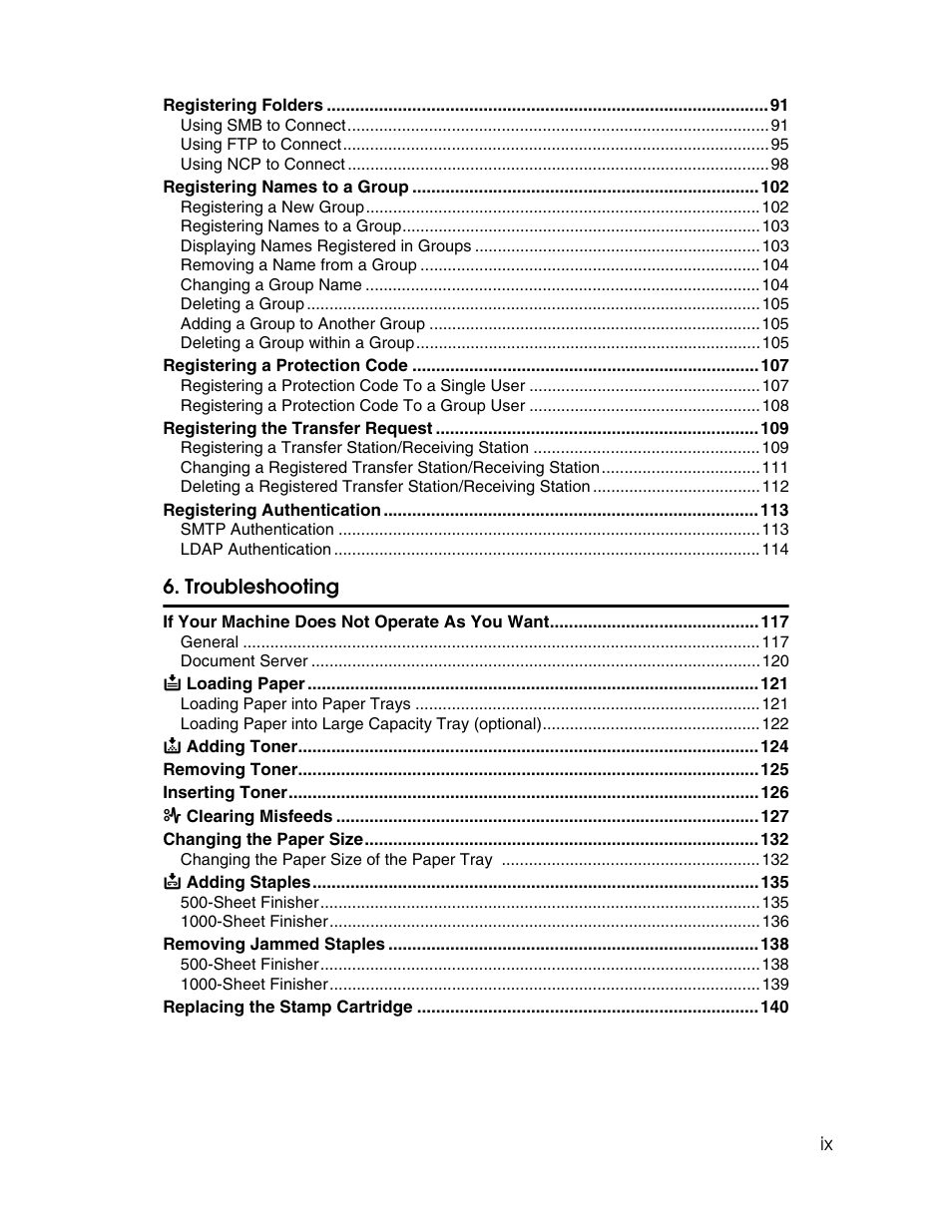 Lanier LD230 User Manual | Page 11 / 182