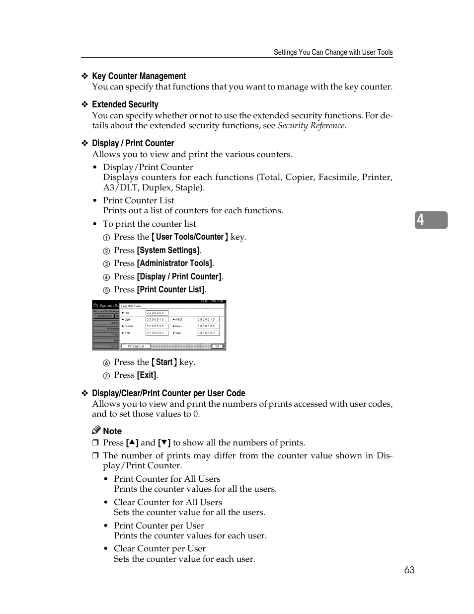Lanier LD230 User Manual | Page 75 / 182