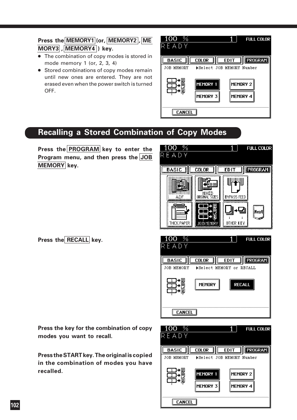 Lanier DIGITAL COLOR PRINTER/COPIER 5722 User Manual | Page 105 / 173