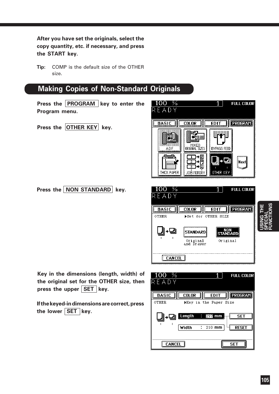 Lanier DIGITAL COLOR PRINTER/COPIER 5722 User Manual | Page 108 / 173