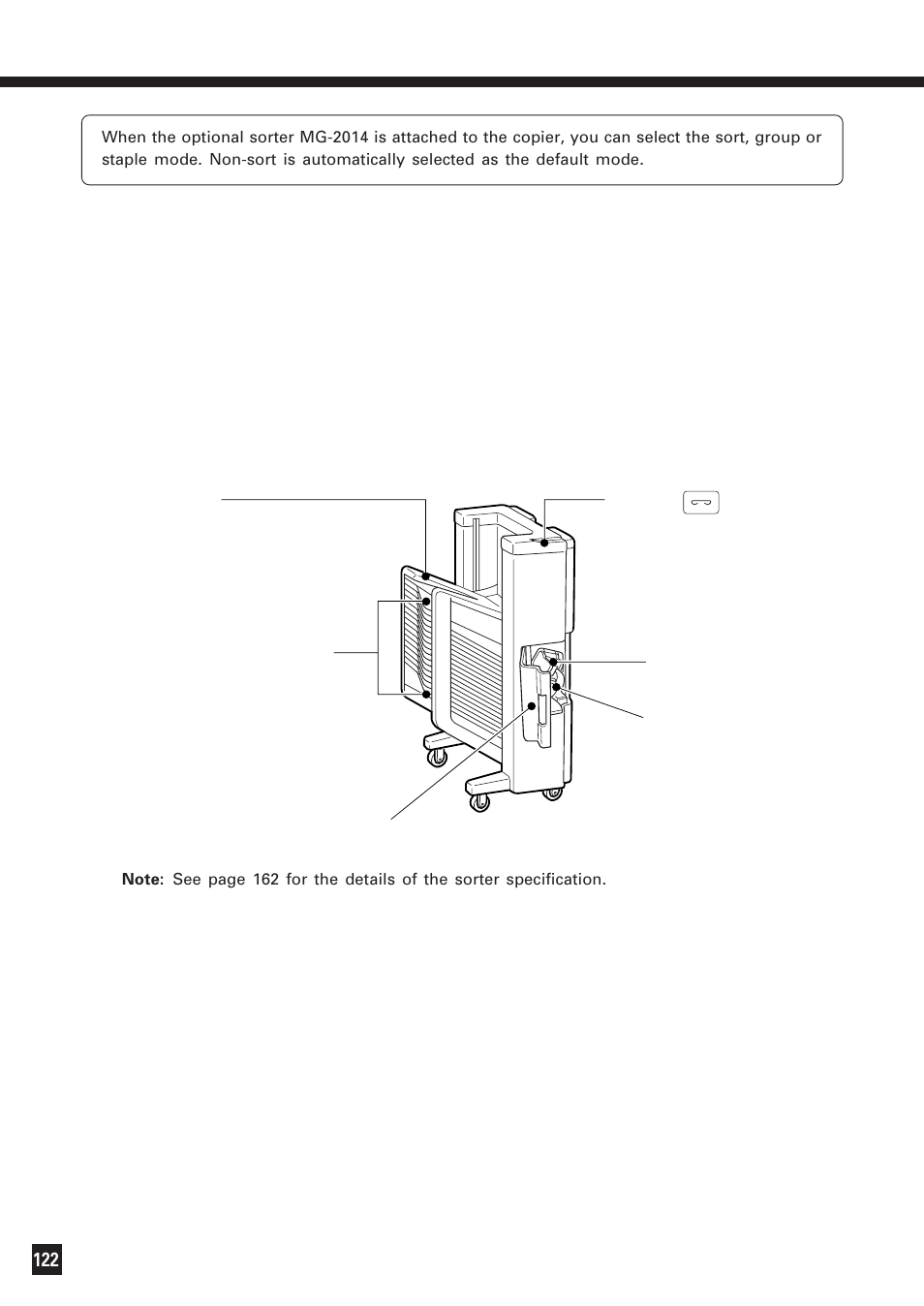 Description of the main components | Lanier DIGITAL COLOR PRINTER/COPIER 5722 User Manual | Page 127 / 173