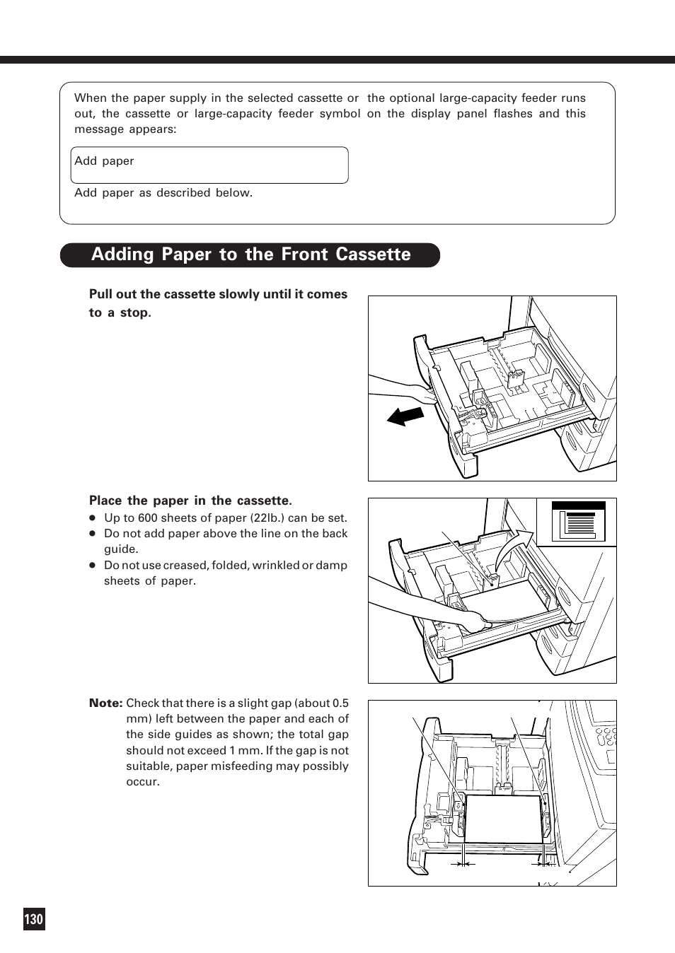 Add paper symbol | Lanier DIGITAL COLOR PRINTER/COPIER 5722 User Manual | Page 135 / 173