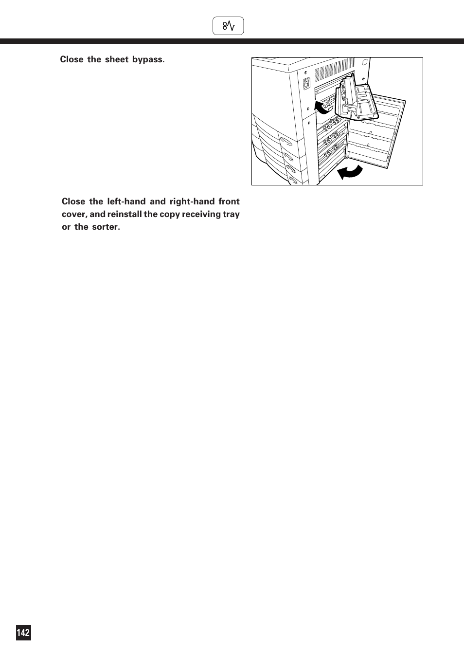 Clear paper symbol (cont.) | Lanier DIGITAL COLOR PRINTER/COPIER 5722 User Manual | Page 147 / 173