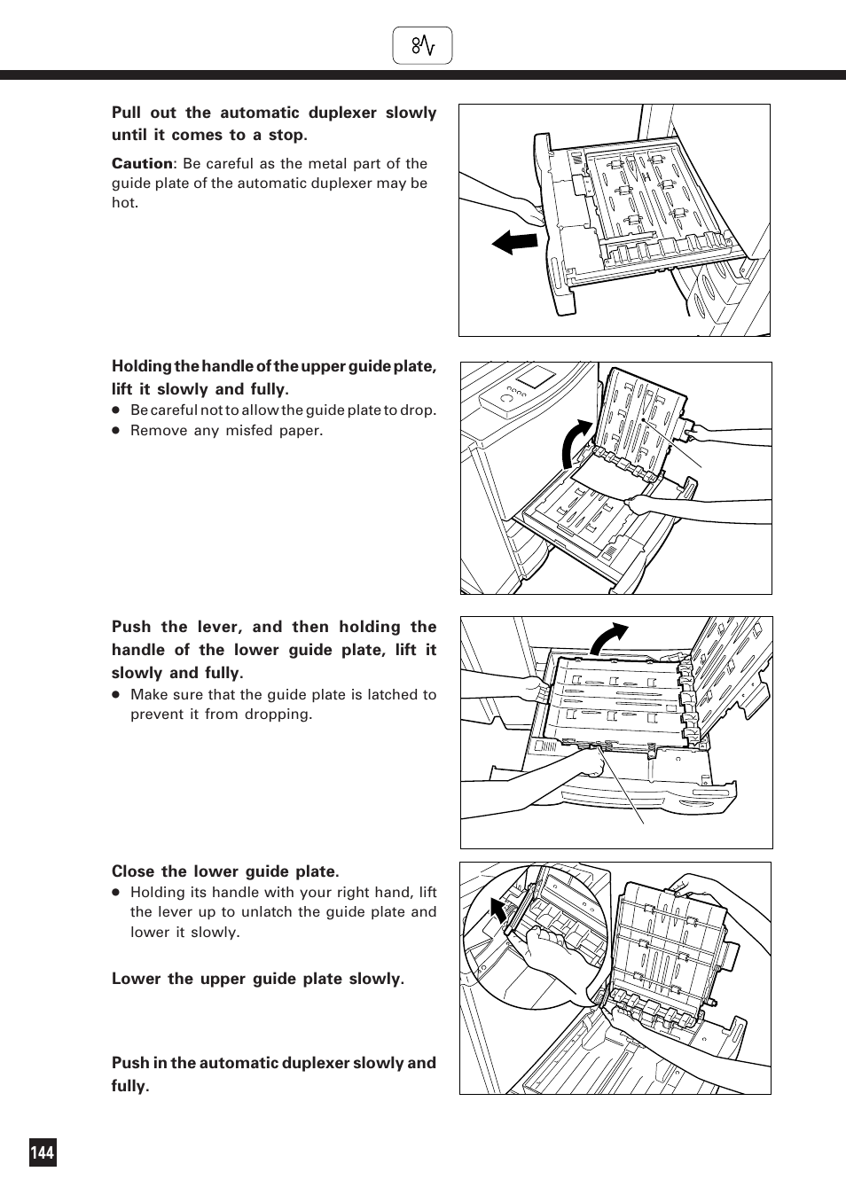 Clear paper symbol (cont.) | Lanier DIGITAL COLOR PRINTER/COPIER 5722 User Manual | Page 149 / 173