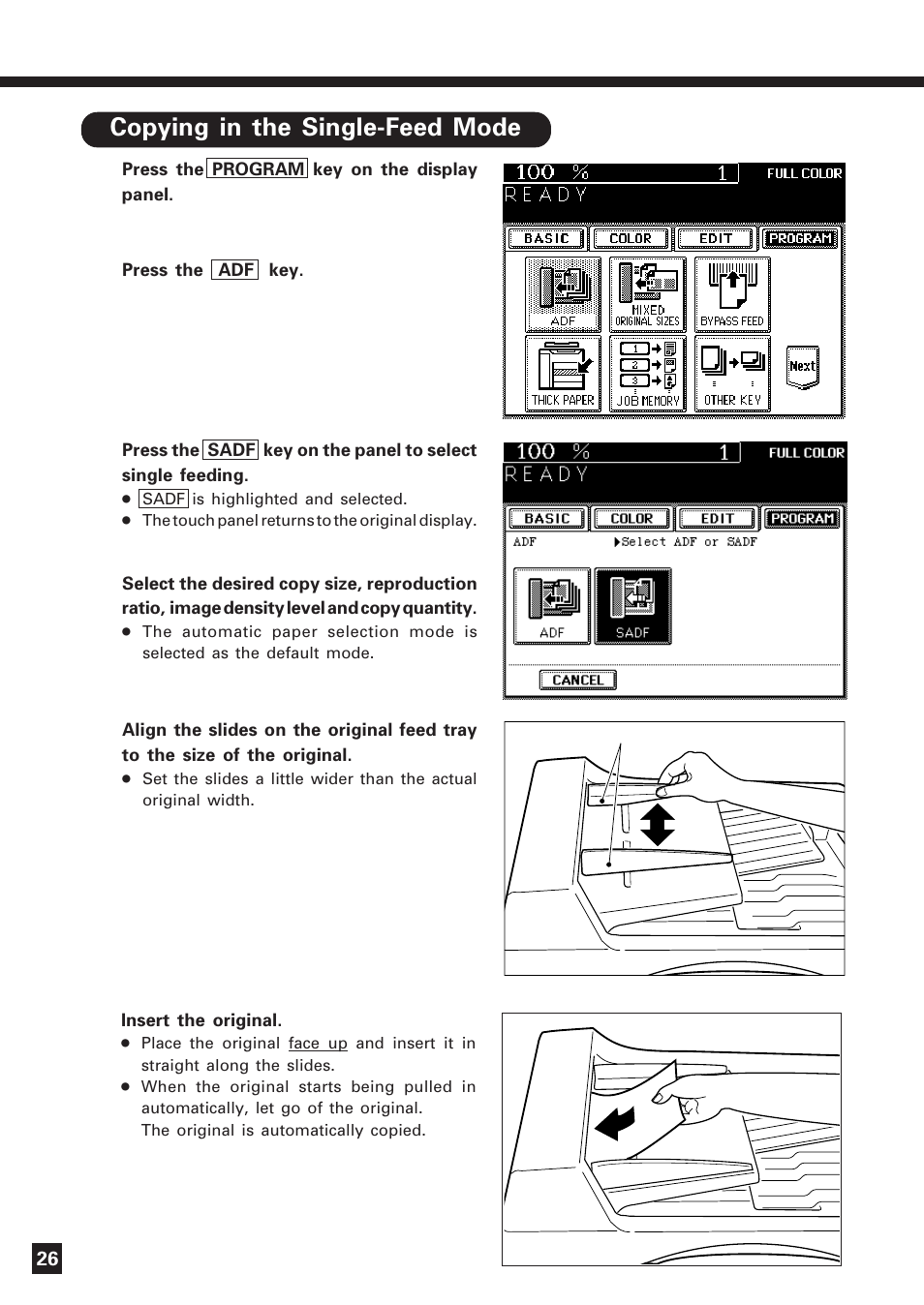 Lanier DIGITAL COLOR PRINTER/COPIER 5722 User Manual | Page 29 / 173