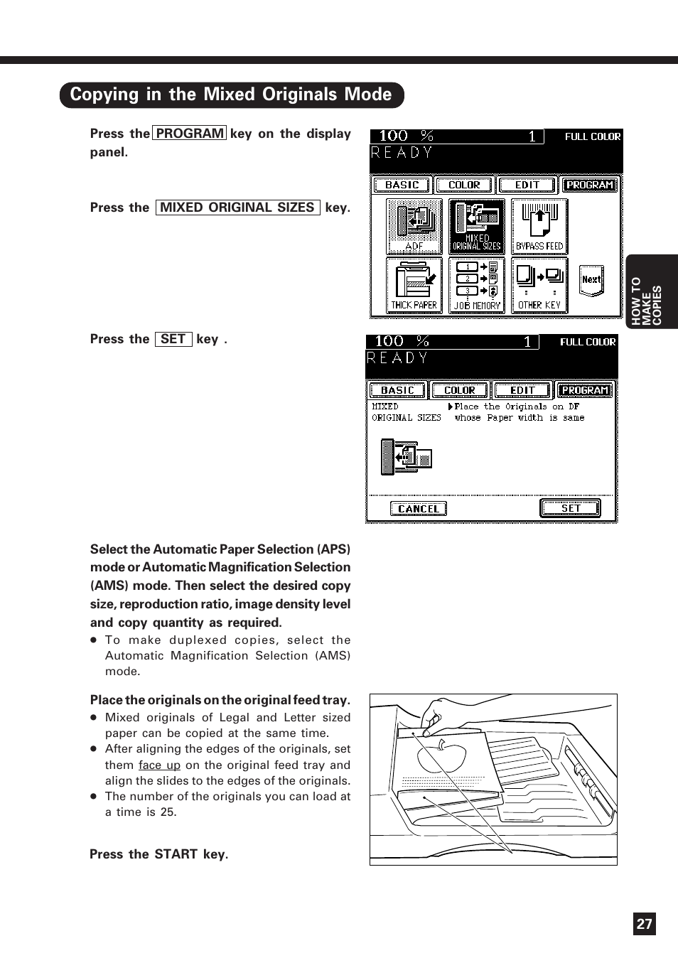Lanier DIGITAL COLOR PRINTER/COPIER 5722 User Manual | Page 30 / 173