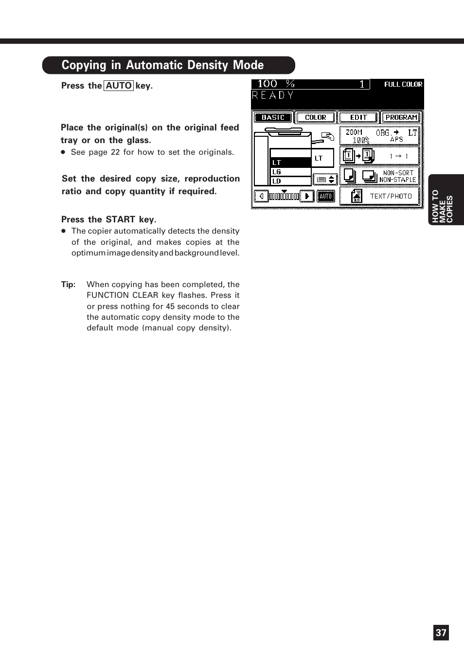 Lanier DIGITAL COLOR PRINTER/COPIER 5722 User Manual | Page 40 / 173