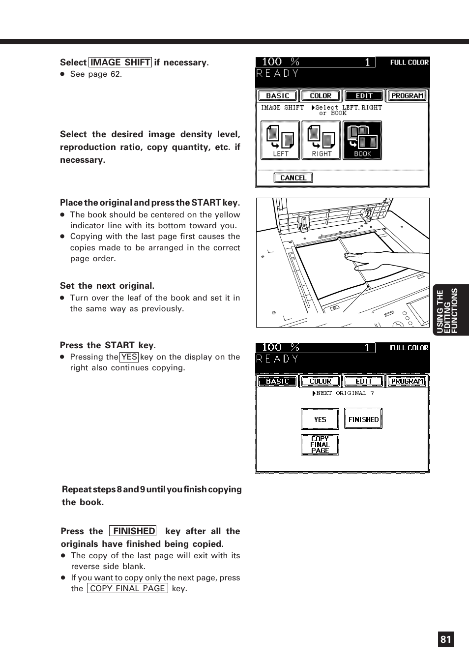 Lanier DIGITAL COLOR PRINTER/COPIER 5722 User Manual | Page 84 / 173