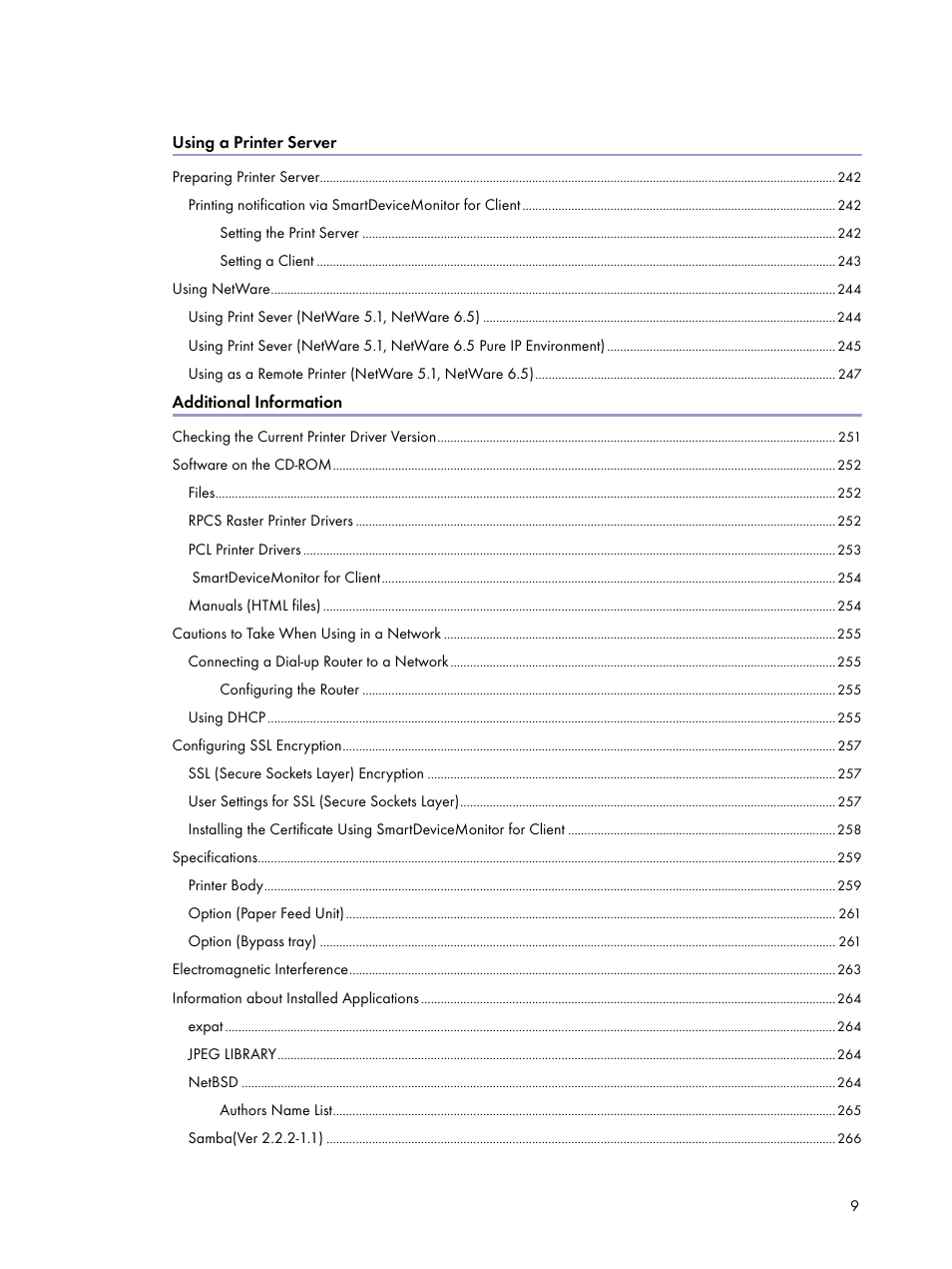 Lanier GX5050 User Manual | Page 12 / 279