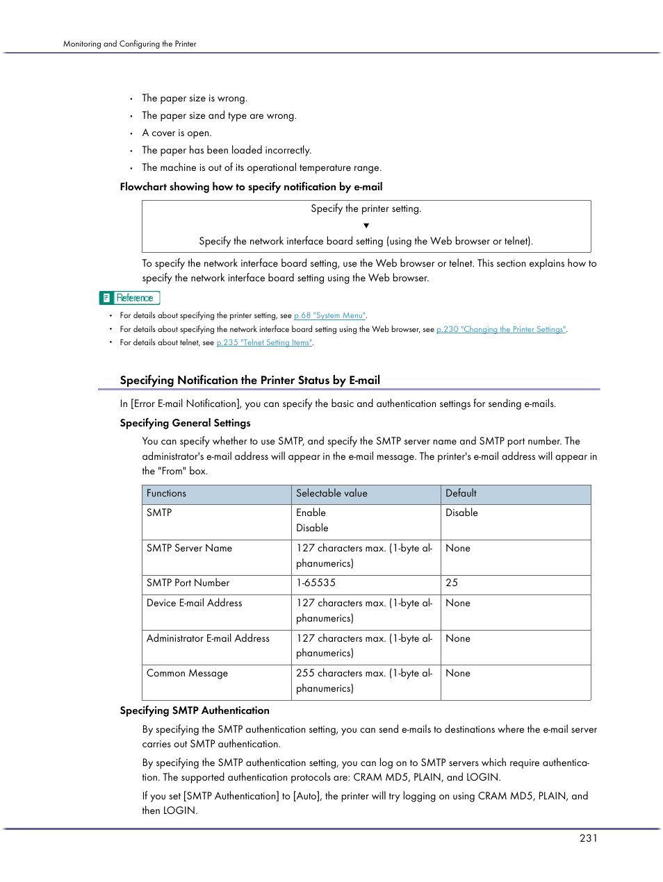 Lanier GX5050 User Manual | Page 234 / 279
