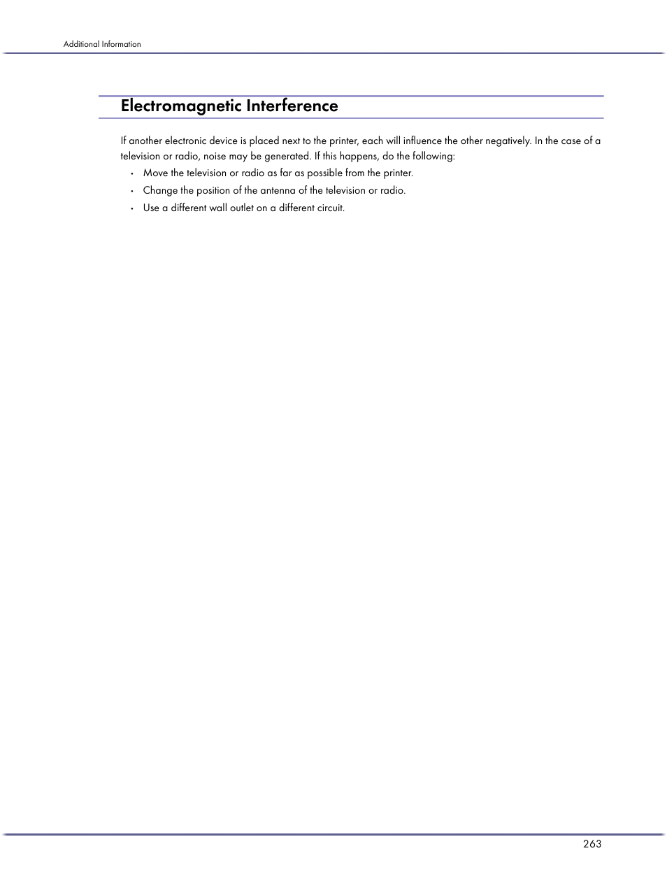 Electromagnetic interference | Lanier GX5050 User Manual | Page 266 / 279