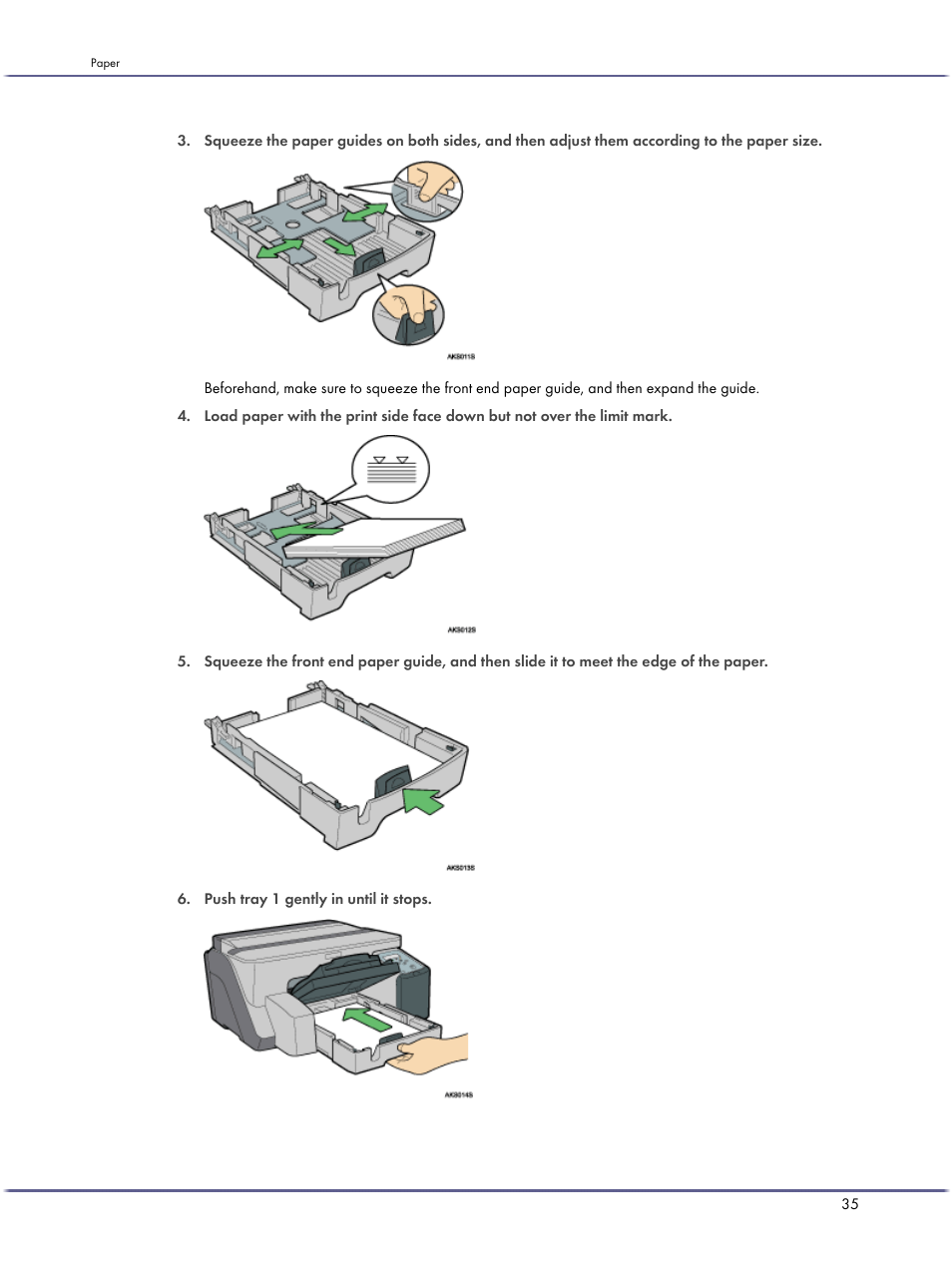 Lanier GX5050 User Manual | Page 38 / 279