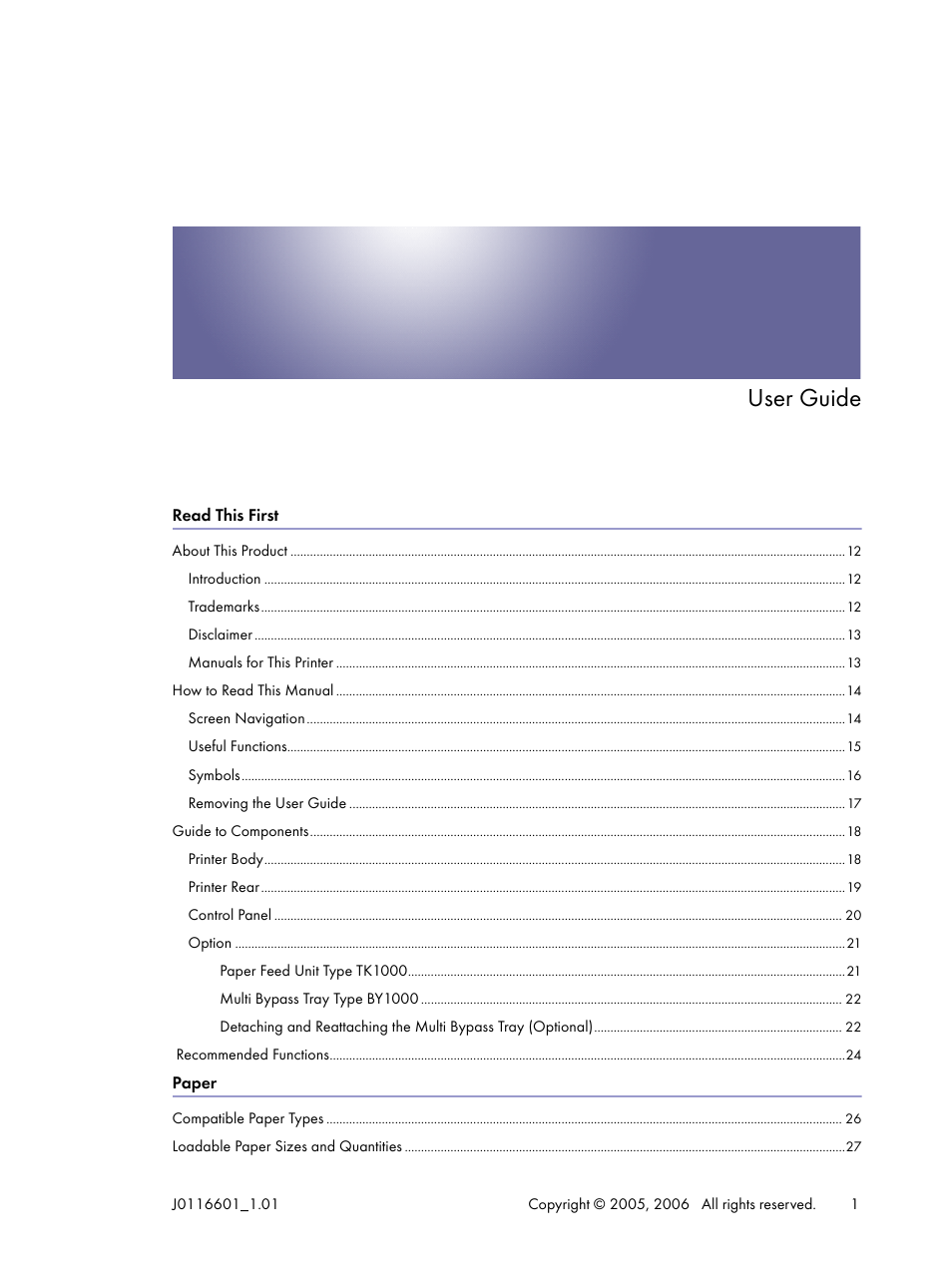 Lanier GX5050 User Manual | Page 4 / 279