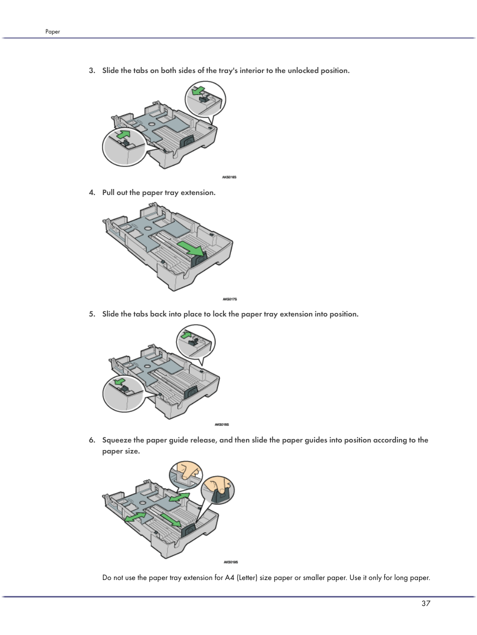 Lanier GX5050 User Manual | Page 40 / 279