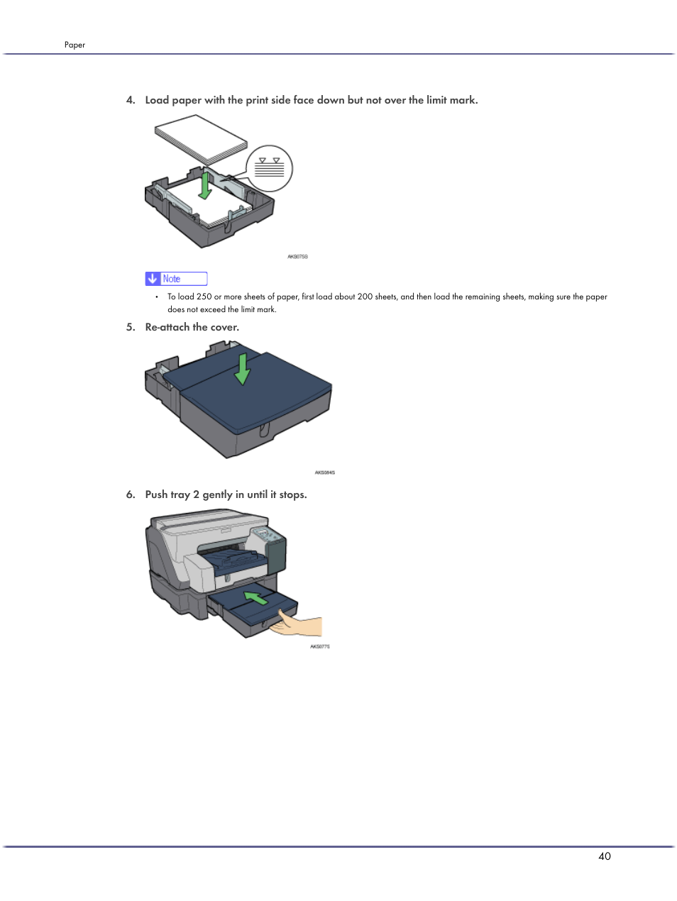 Lanier GX5050 User Manual | Page 43 / 279