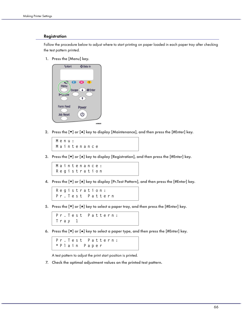 Registration | Lanier GX5050 User Manual | Page 69 / 279