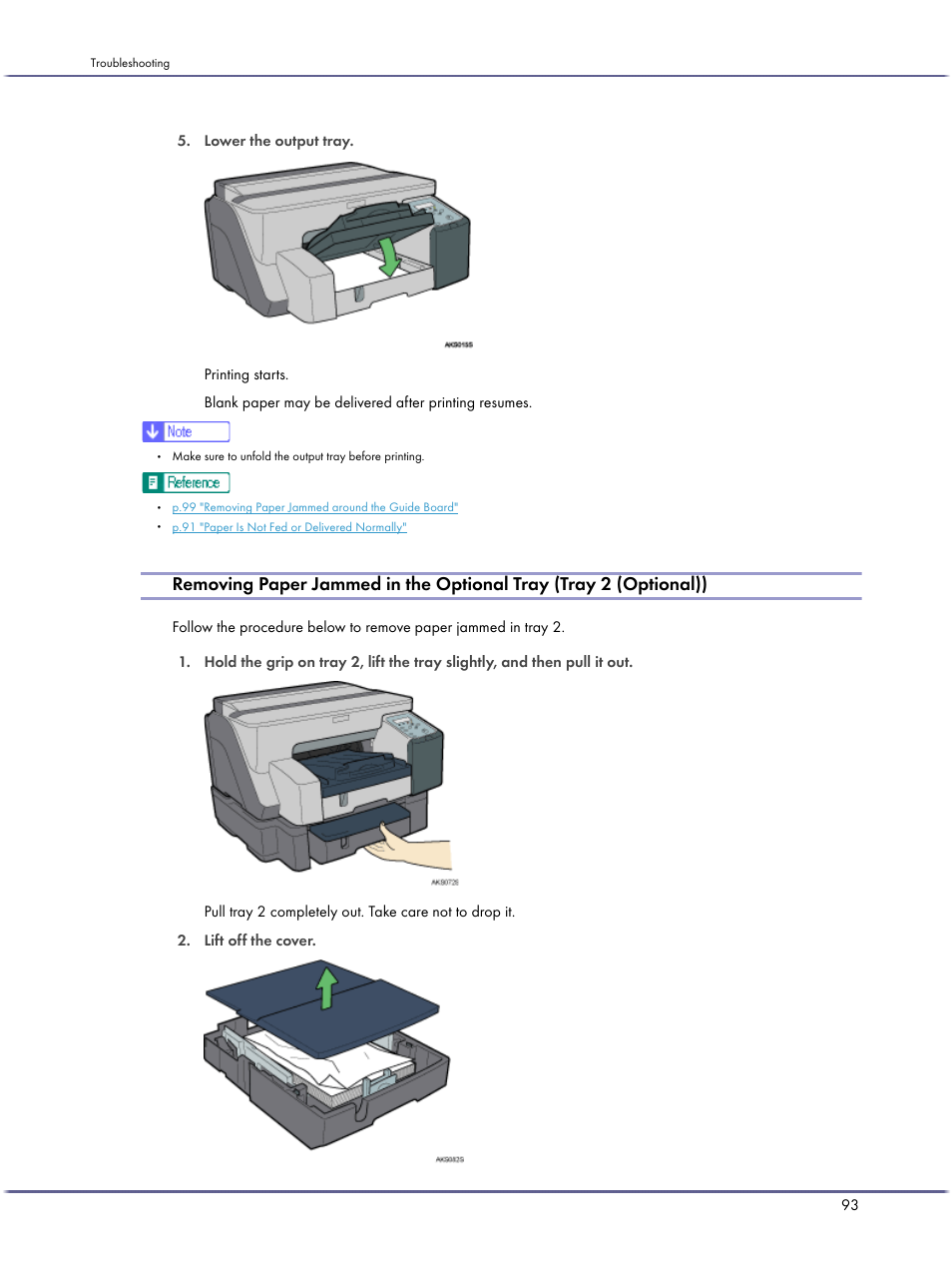 Lanier GX5050 User Manual | Page 96 / 279